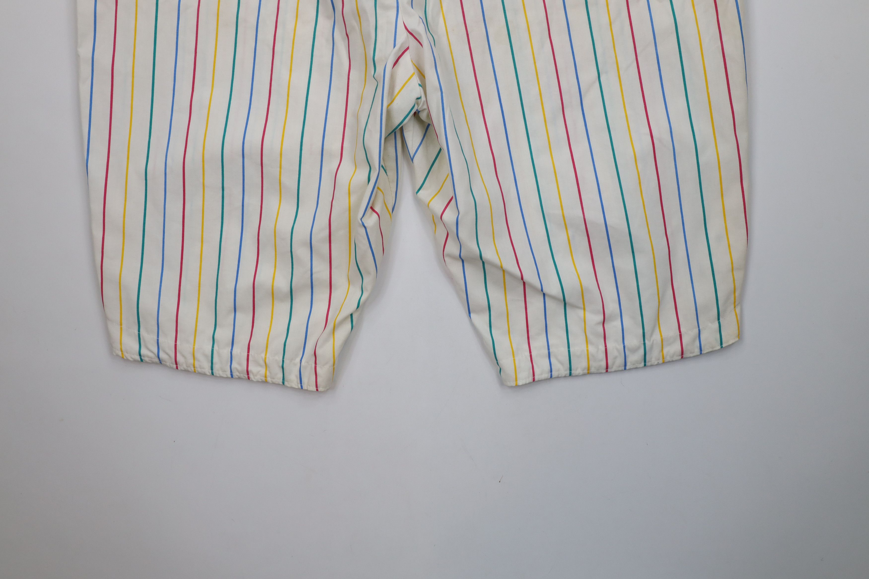 Vintage Vintage 90s Streetwear Striped Sleep Pajamas Shorts USA Size US 44 / EU 60 - 13 Thumbnail