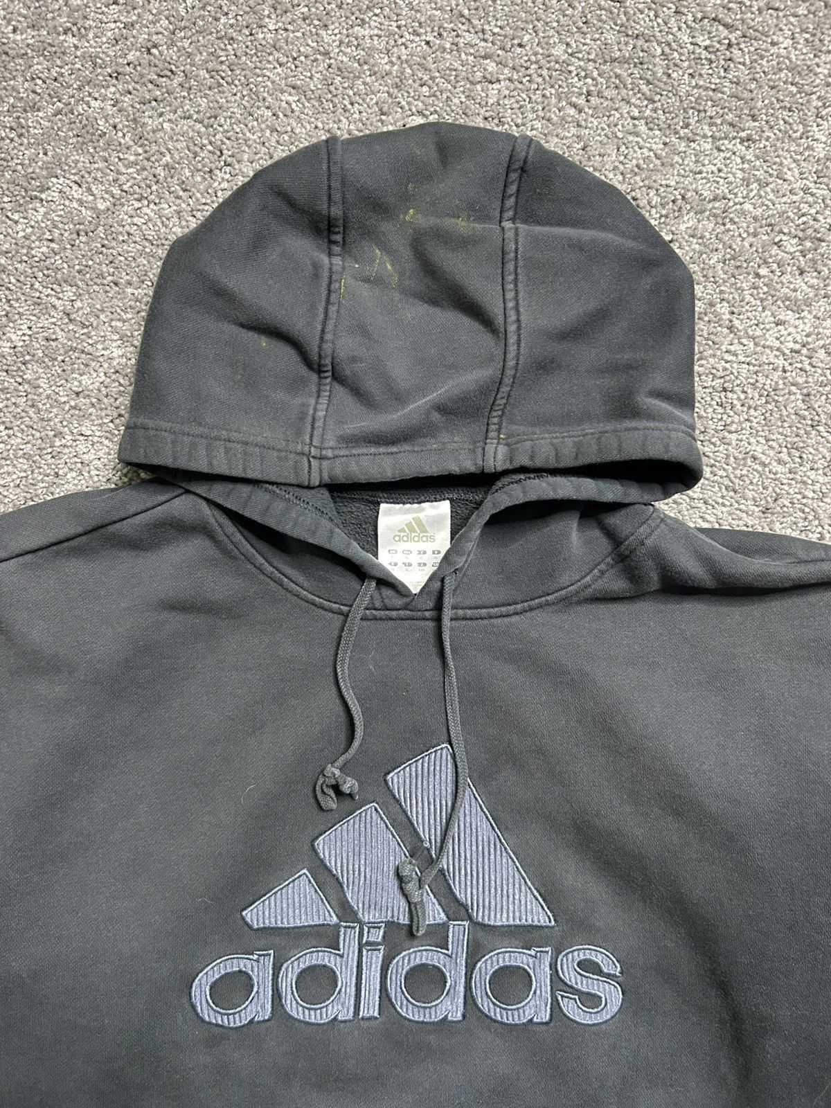 Adidas × Vintage Vintage Y2K Adidas Sweatshirt Hoodie Size US XL / EU 56 / 4 - 4 Thumbnail