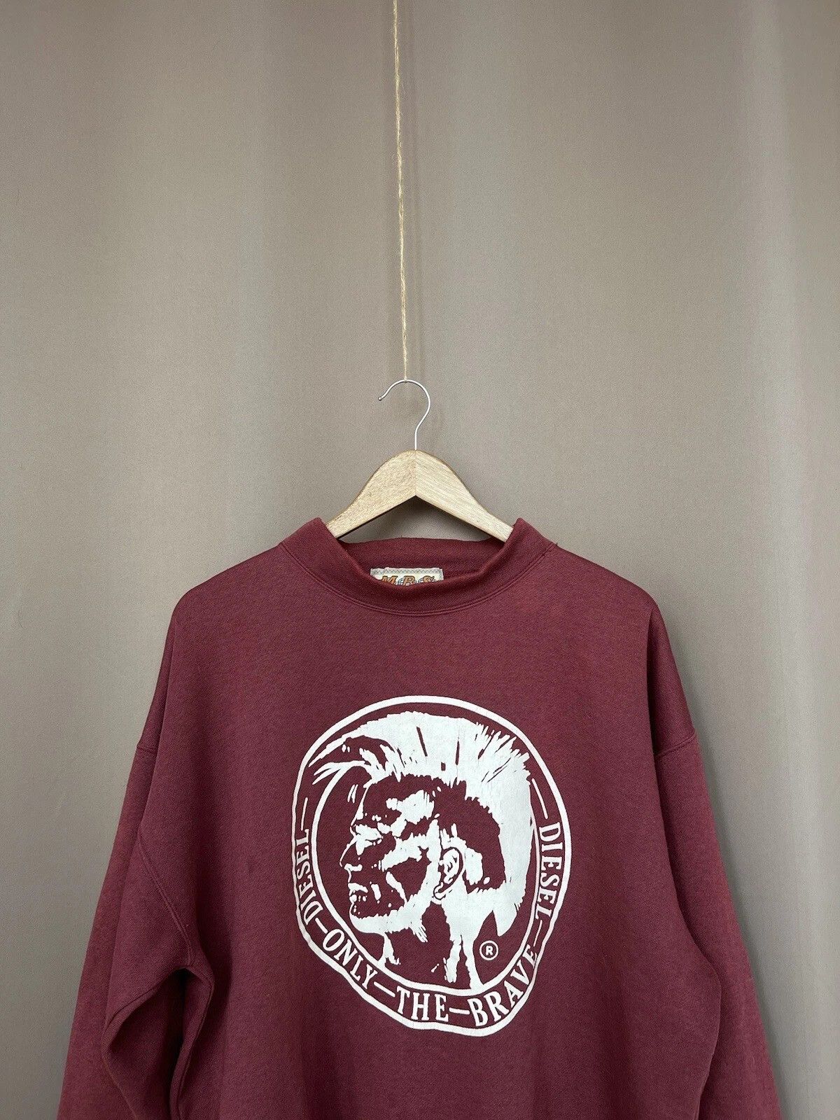 Diesel Diesel Big Logo Sweatshirt Mens Size XL/L Vintage Size US L / EU 52-54 / 3 - 2 Thumbnail