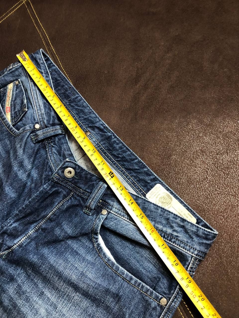 Diesel Diesel Larkee Regular Straight Button Fly Short Jeans Mens Size US 36 / EU 52 - 8 Thumbnail