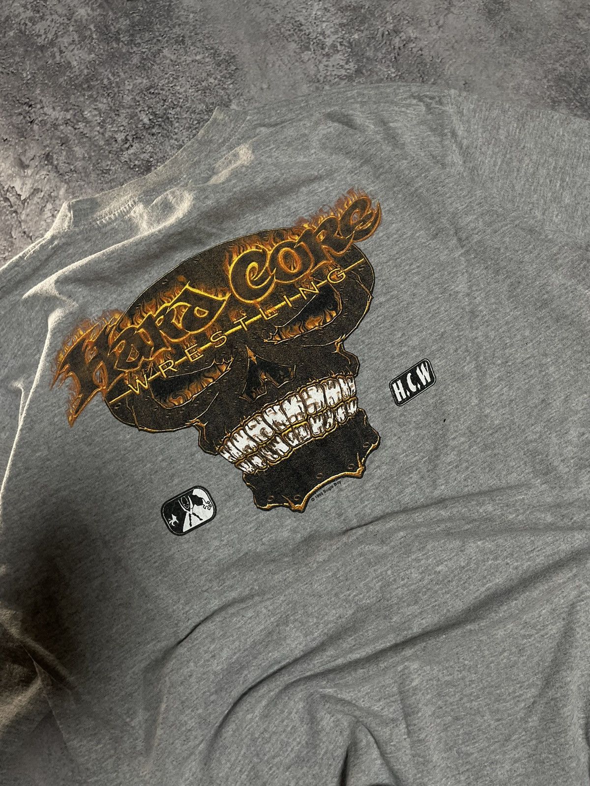 Bugle Boy × Vintage Merch vintage hard core wrestling h.c.w. 1999 Size US S / EU 44-46 / 1 - 8 Thumbnail