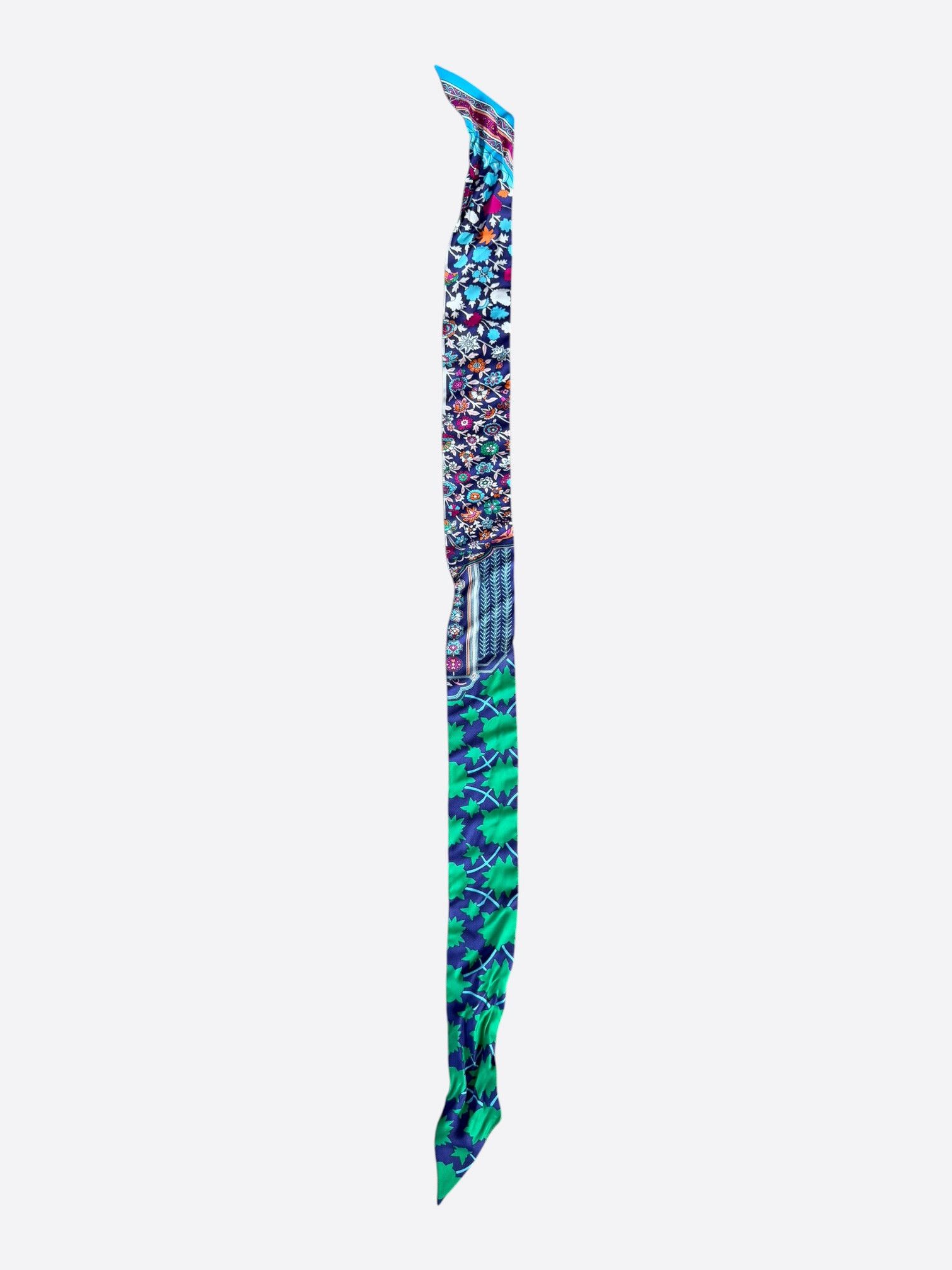 Hermes Hermes Purple & Green Tapis Persan Twilly Size ONE SIZE - 2 Thumbnail