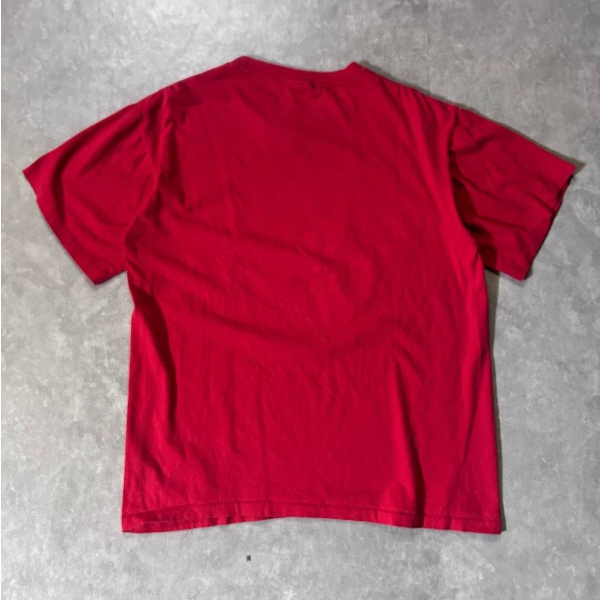Nutmeg 90's Vintage Kansas City Chiefs Nutmeg Red T-Shirt -XL Size US XL / EU 56 / 4 - 4 Thumbnail