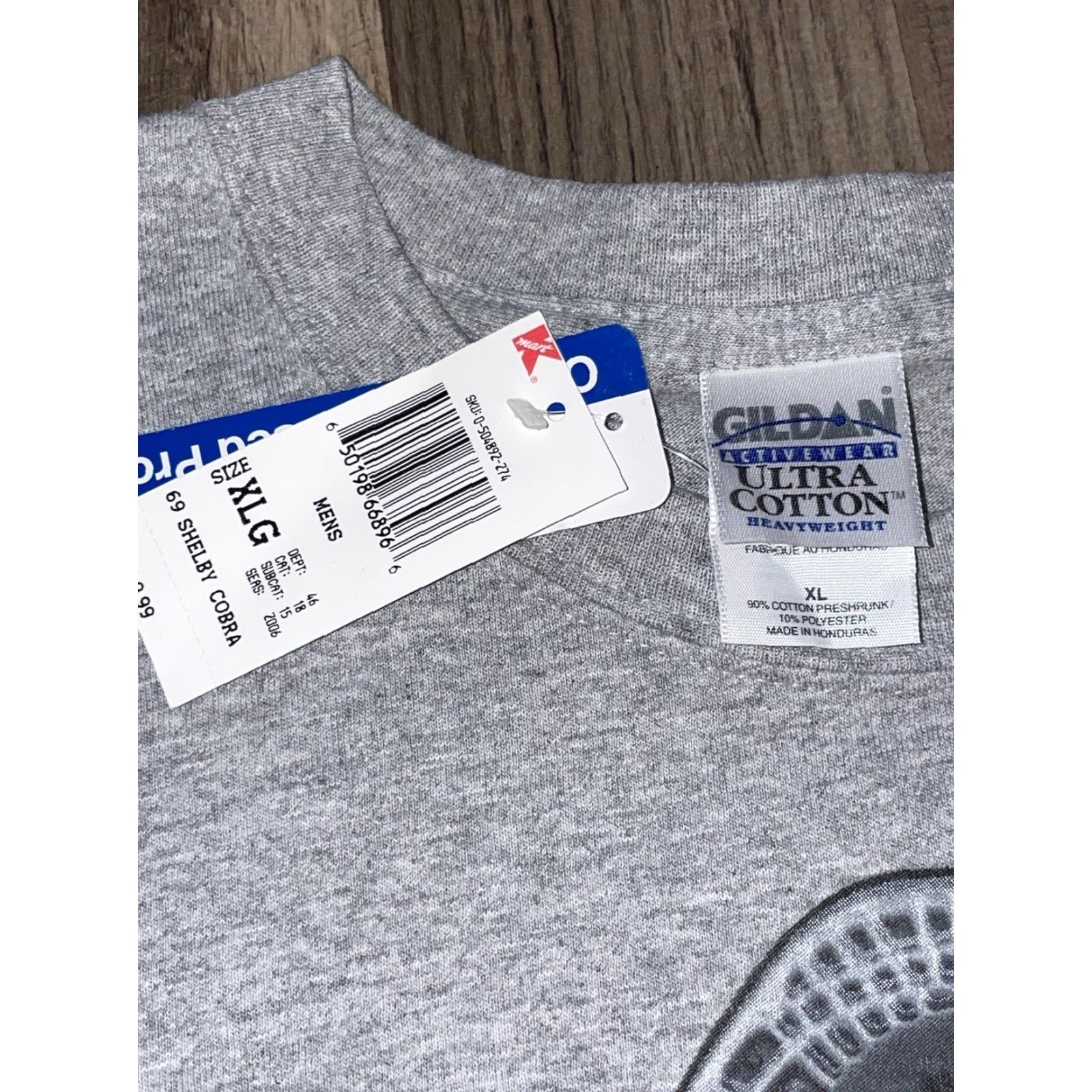 Ford VINTAGE Ford Mustang GT-500 T-Shirt Gray XL BNWT Mens T-Shirt Mustang GT-500 Vintage Shirt Gray XL Size US XL / EU 56 / 4 - 3 Thumbnail