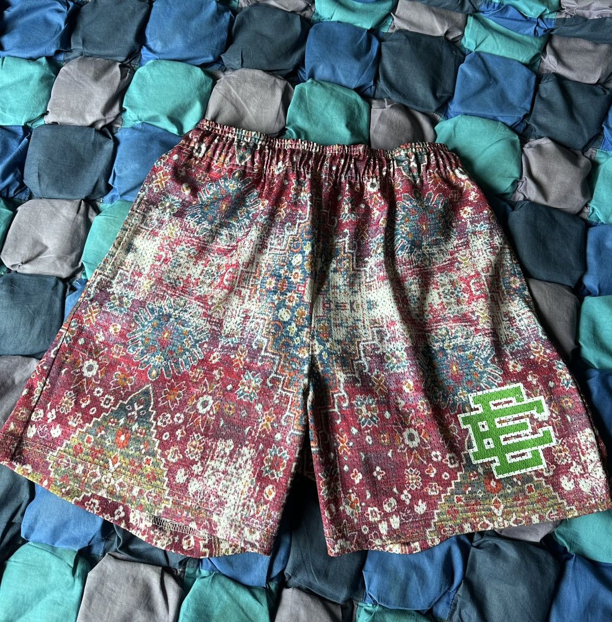 Eric Emanuel Eric Emanuel EE Basic Shorts Paisley Green Medium