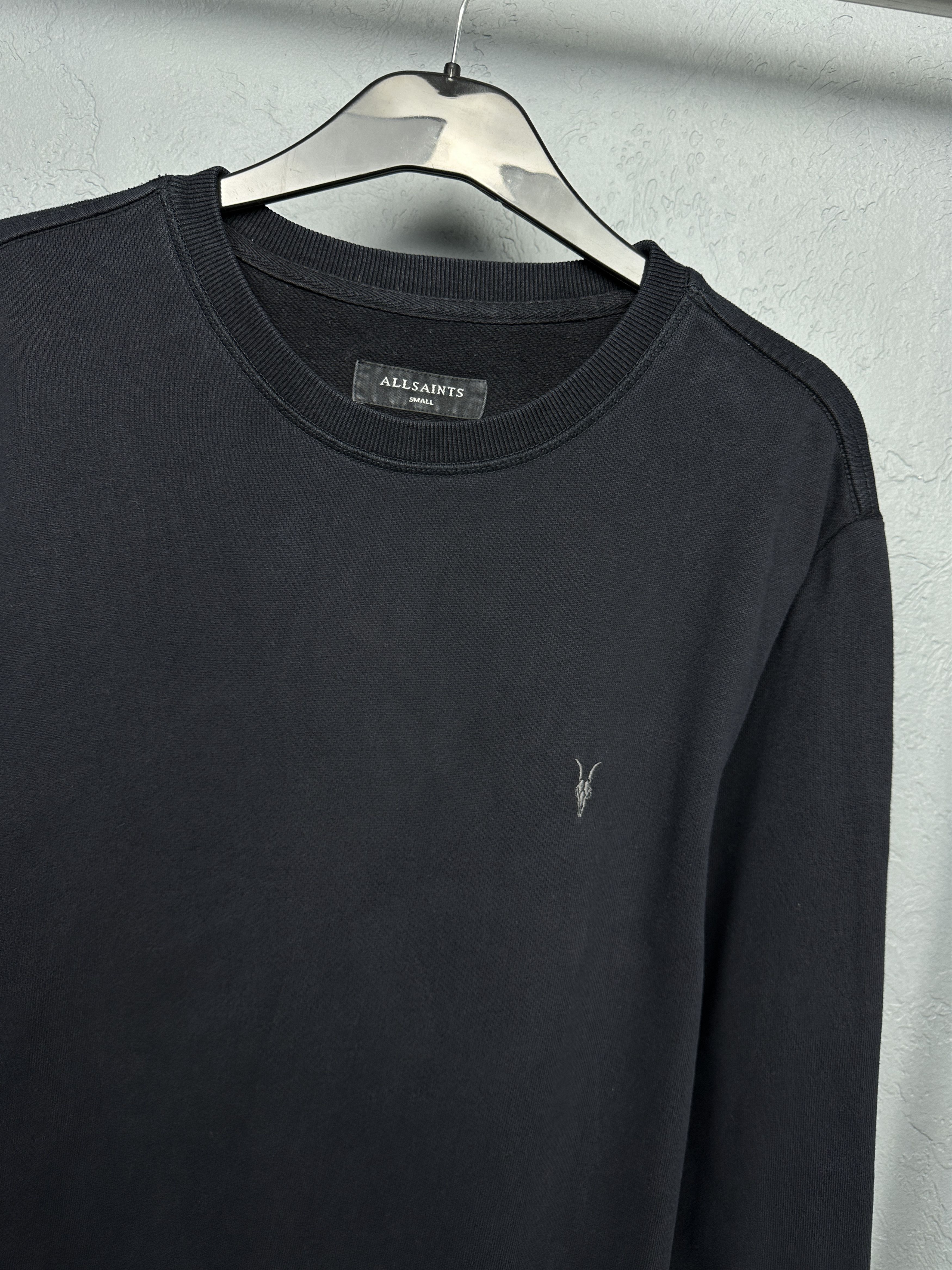 Allsaints Allsaints Vintage Mens Raven Crew Neck Sweatshirt Size US S / EU 44-46 / 1 - 2 Thumbnail