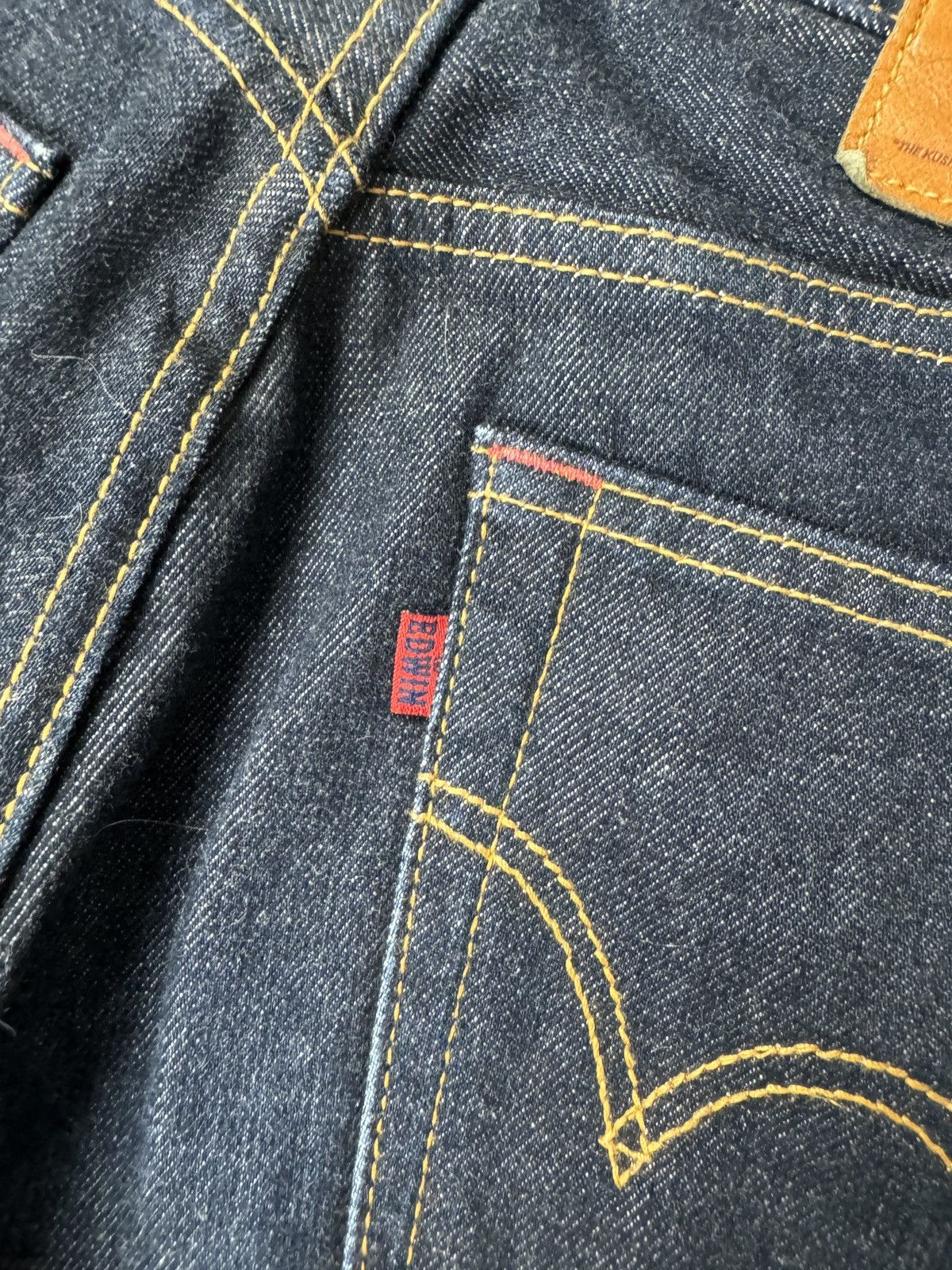 Edwin Edwin Zylon Kushitani Hamamatsu indigo blue jeans Japan 28 
