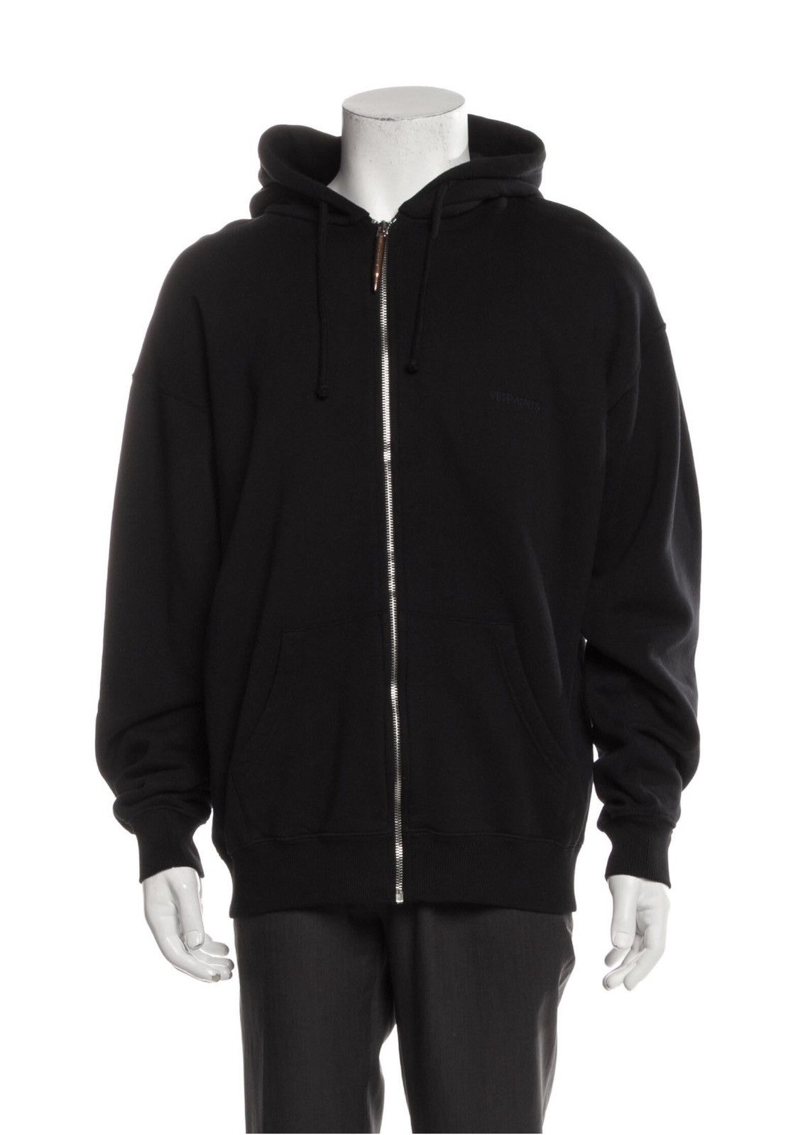 Pre-owned Vetements Bullet Hoodie In Black