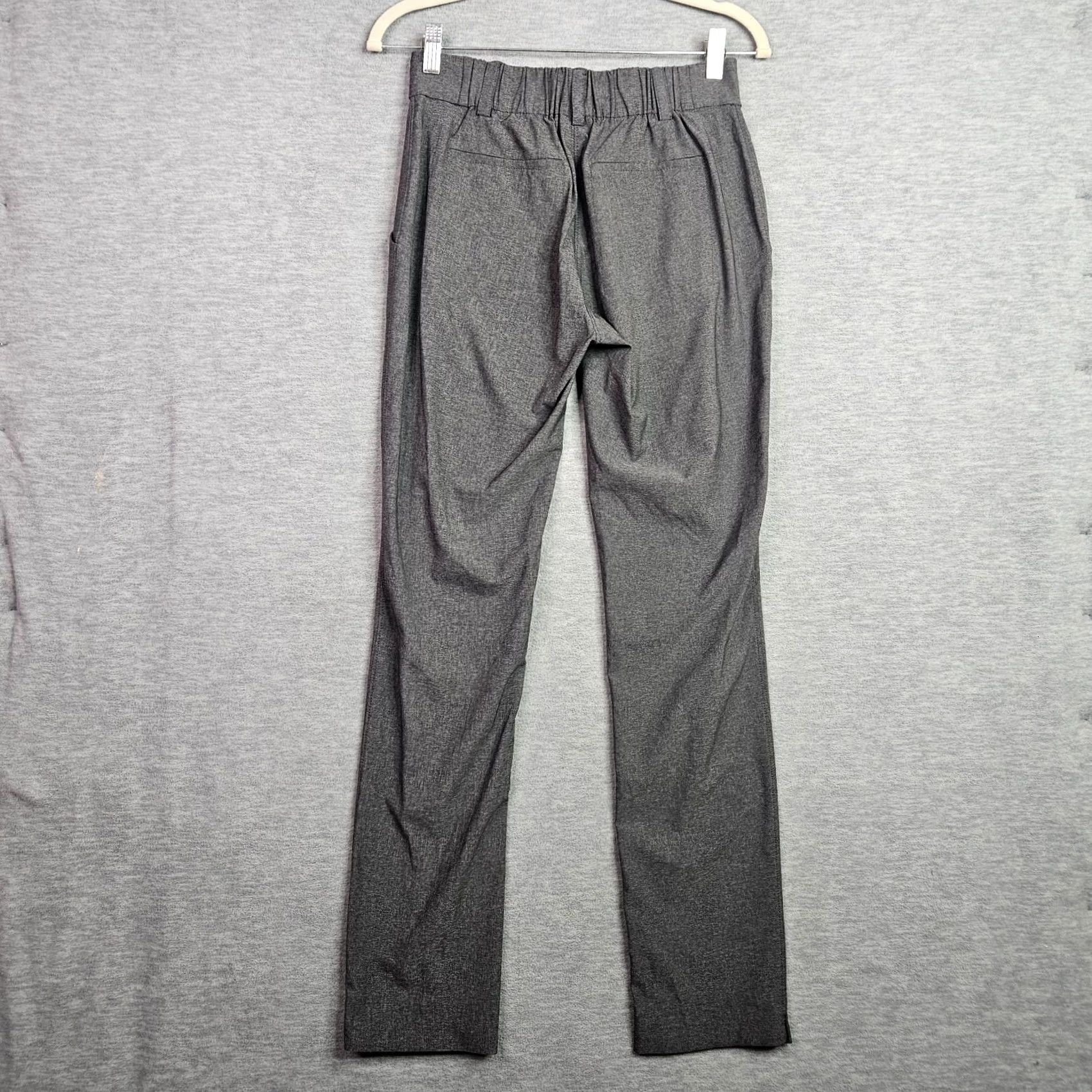 Vintage Belyn Key Women's Grey Pull-on Trouser Pockets Size XS Dress Pants Casual Size 26" / US 2 / IT 38 - 2 Thumbnail