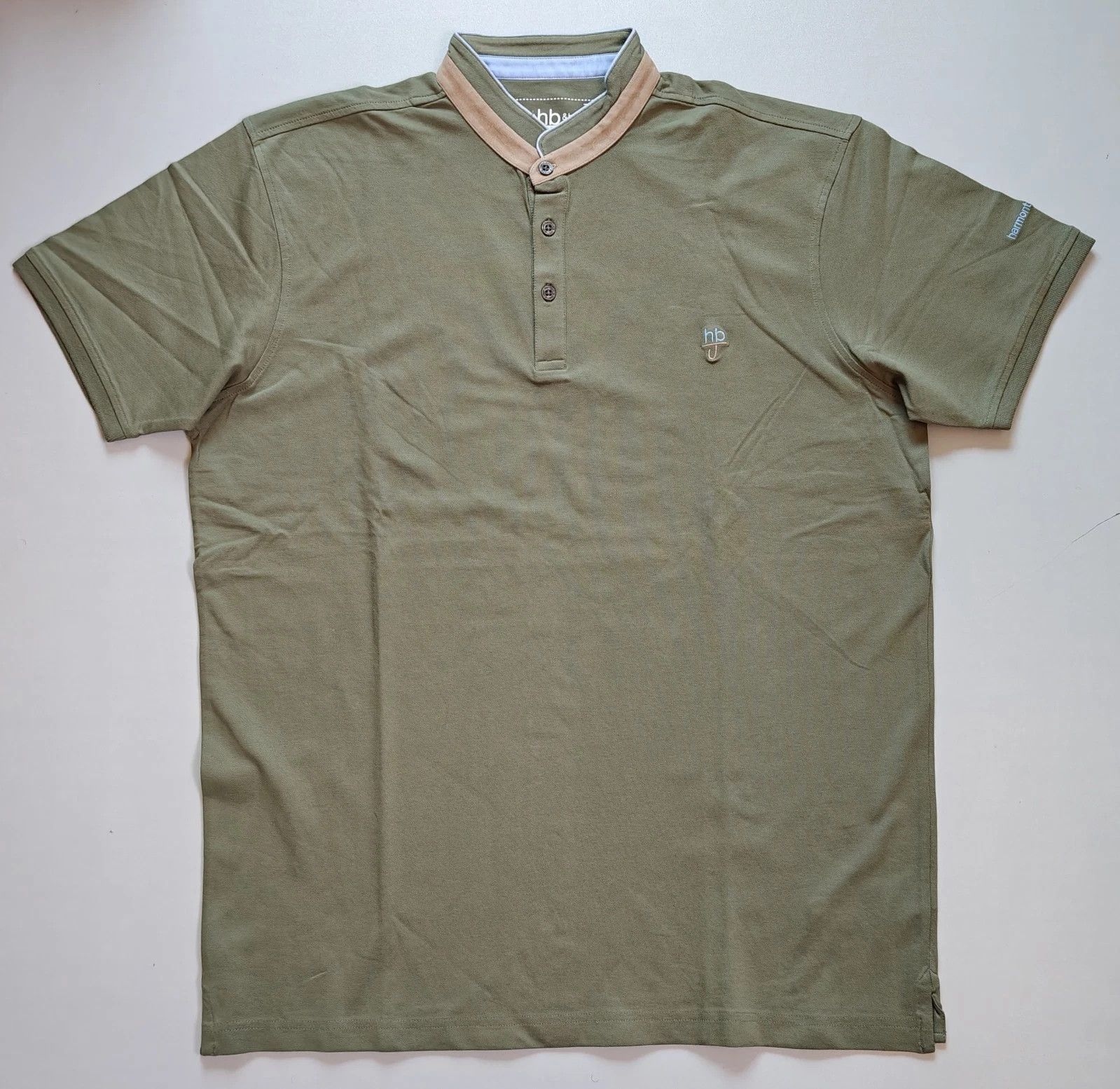 Harmont & Blaine Harmont & Blaine Jeans (HBJ) Shortsleeves Polo Shirt ASM -83 Size US XXL / EU 58 / 5 - 2 Thumbnail