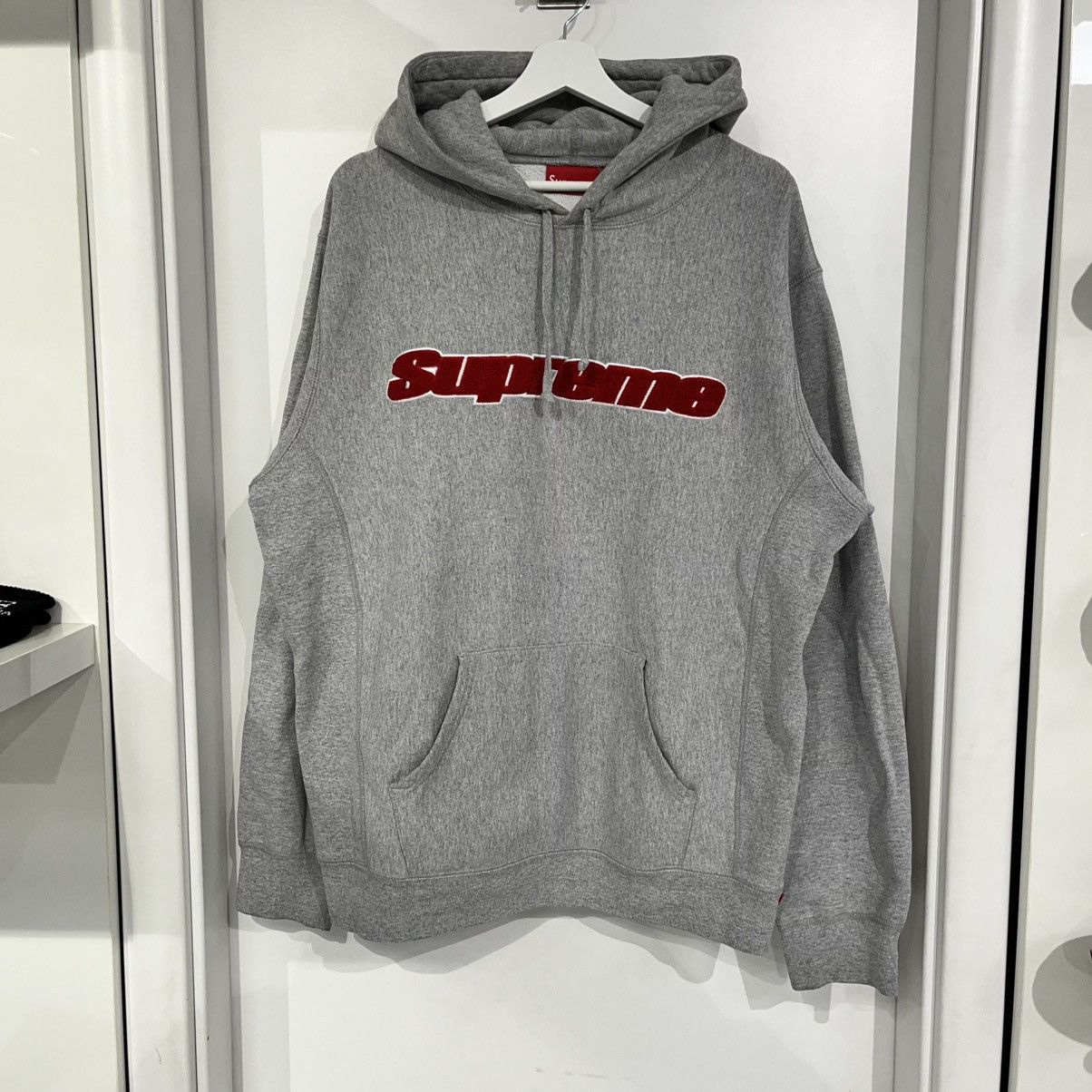 Supreme Supreme Hoodie Grey Size US XL / EU 56 / 4 - 1 Thumbnail