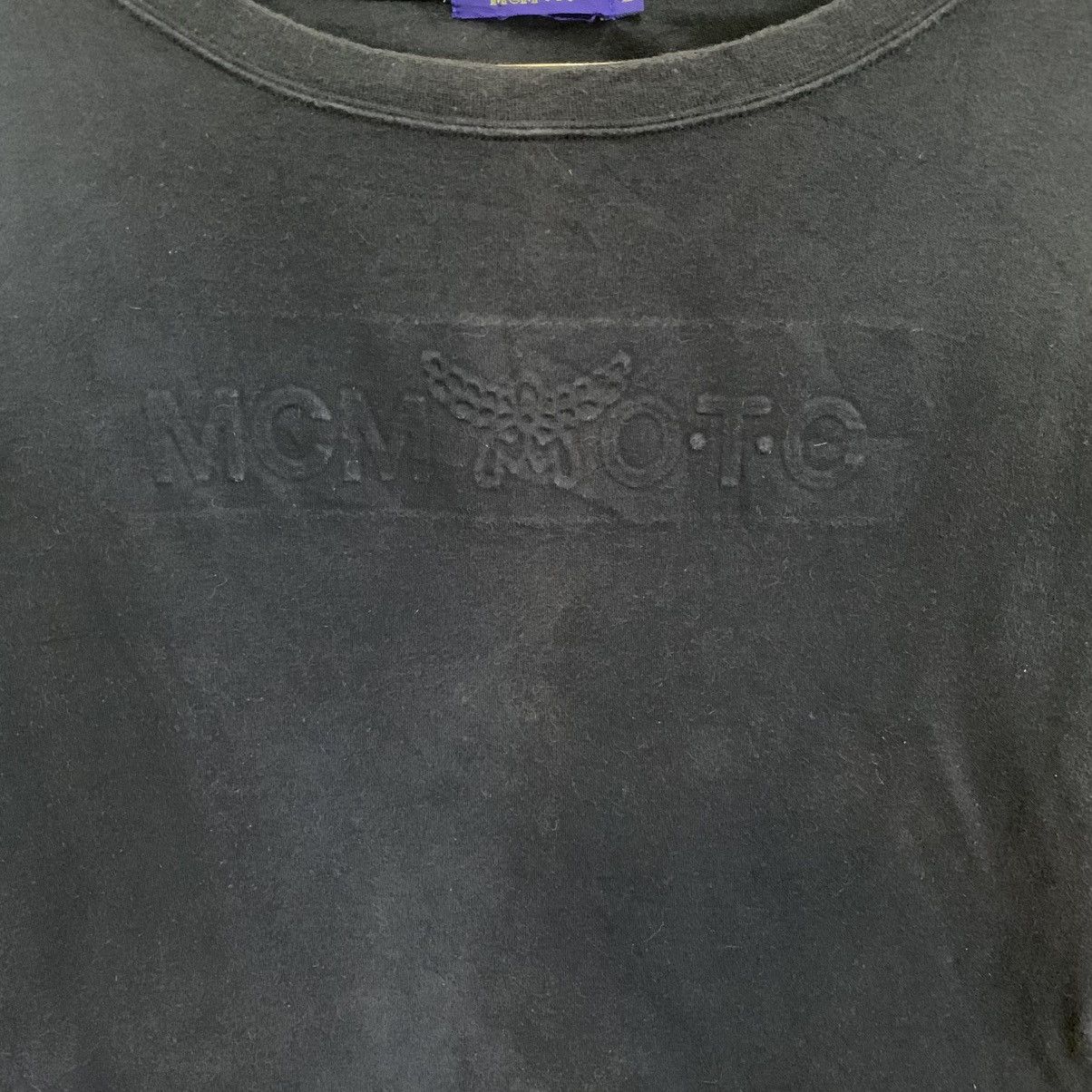 MCM Moderne Creation Munchen Big Logo Longsleeve Tee Size US S / EU 44-46 / 1 - 8 Thumbnail