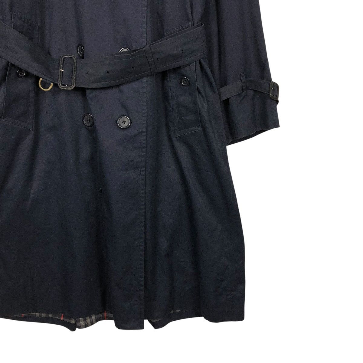 Burberry 🔥VINTAGE BURBERRYS MADE IN ENGLAND TRENCH COAT NOVA CHECK Size US M / EU 48-50 / 2 - 10 Thumbnail
