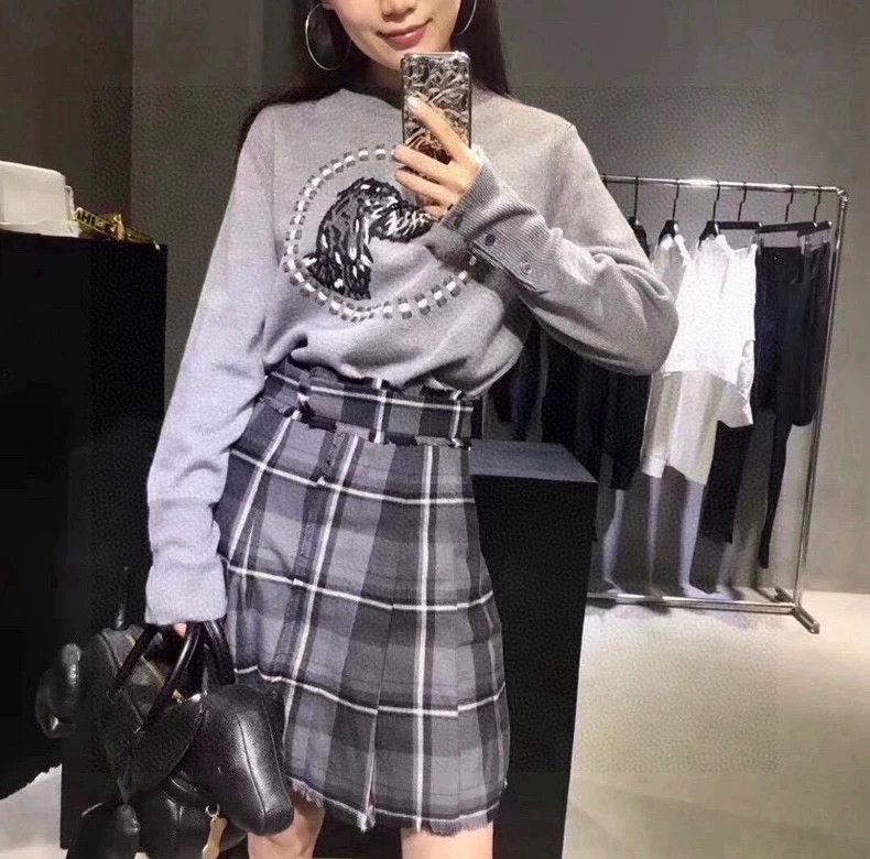 Thom Browne Thom Browne Gray knit long sleeves Size US S / EU 44-46 / 1 - 8 Thumbnail