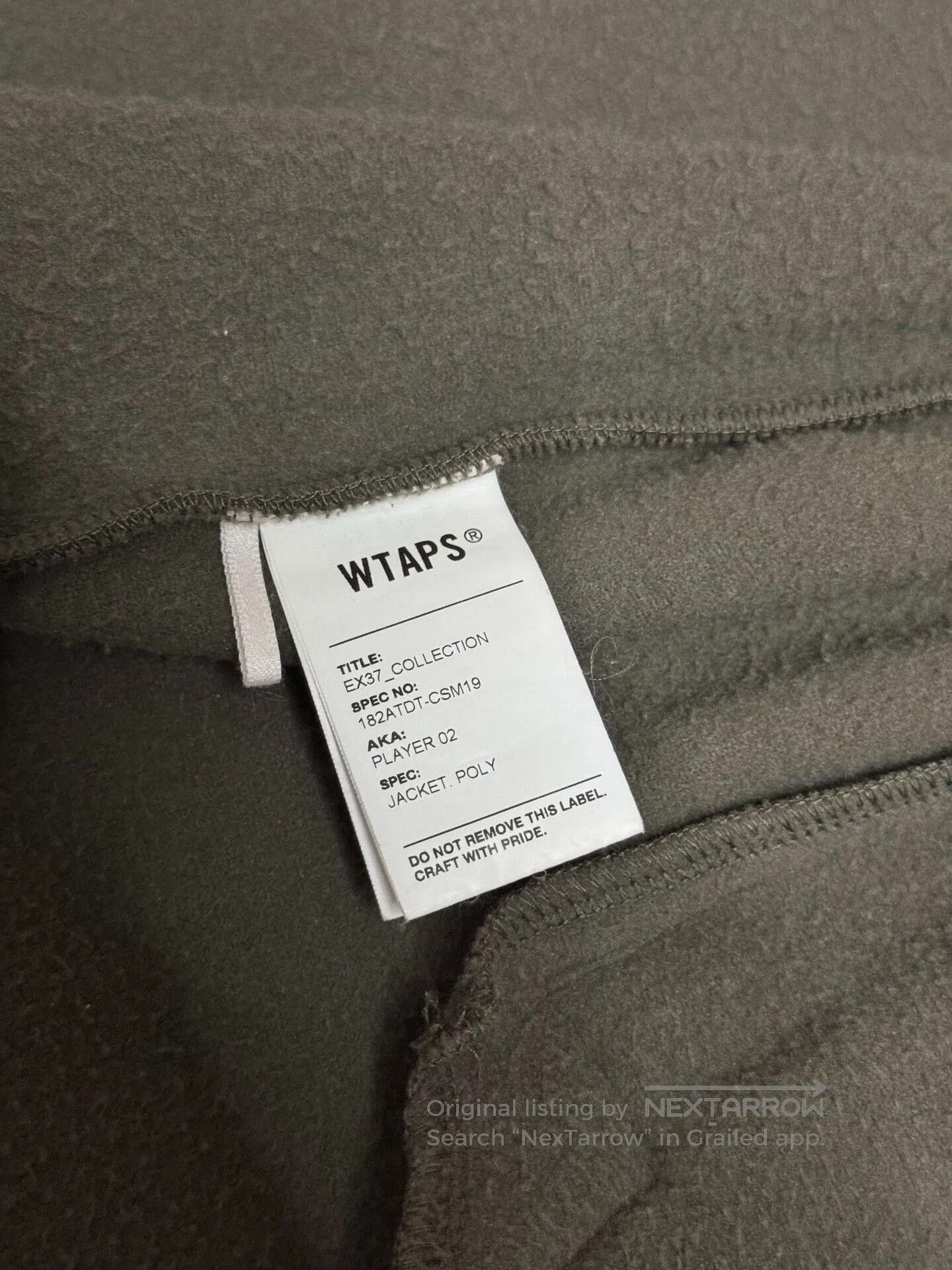 Wtaps wtaps embroidered fleece pullover jacket. Size US M / EU 48-50 / 2 - 6 Thumbnail
