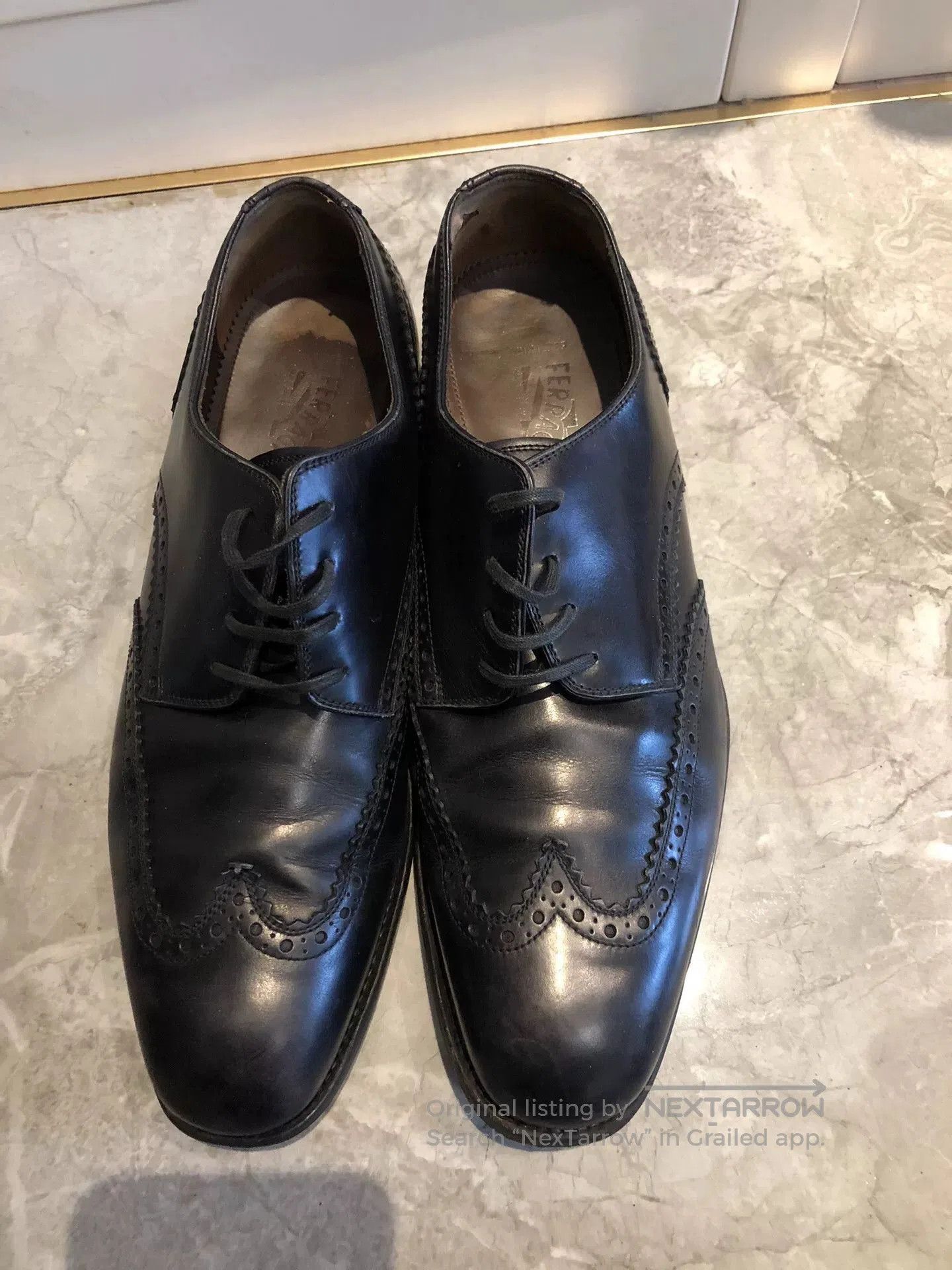 Salvatore Ferragamo Salvatore Ferragamo Men's Custom Leather Shoes. Size US 7 / EU 40 - 3 Thumbnail