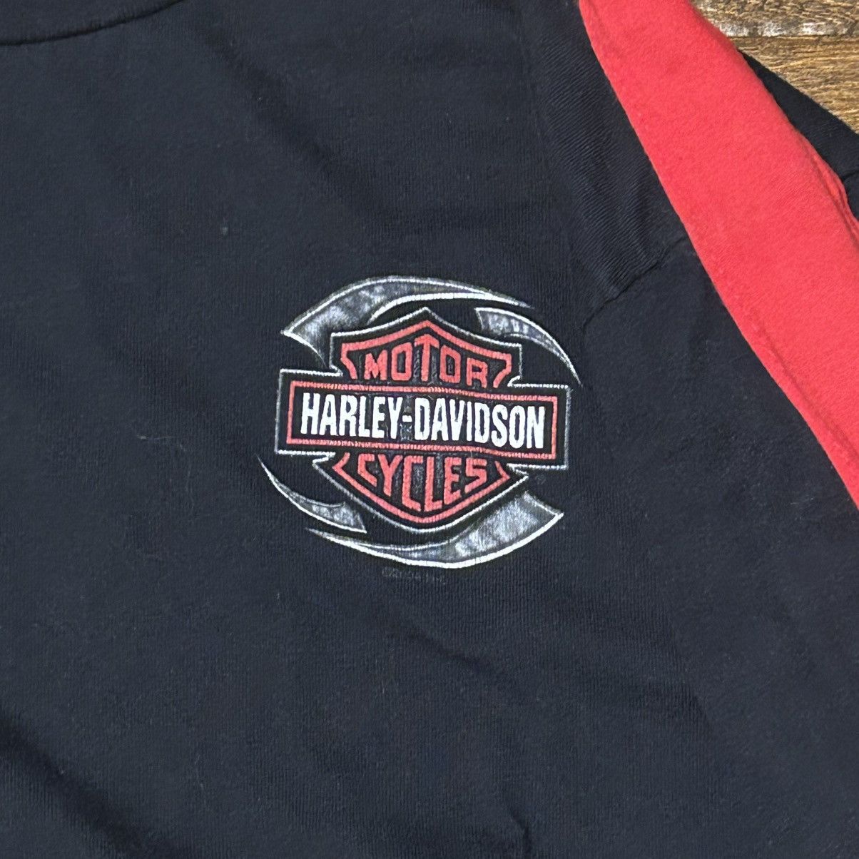 Harley Davidson × Vintage Vintage Harley Davidson Long Sleeve Size US L / EU 52-54 / 3 - 2 Thumbnail