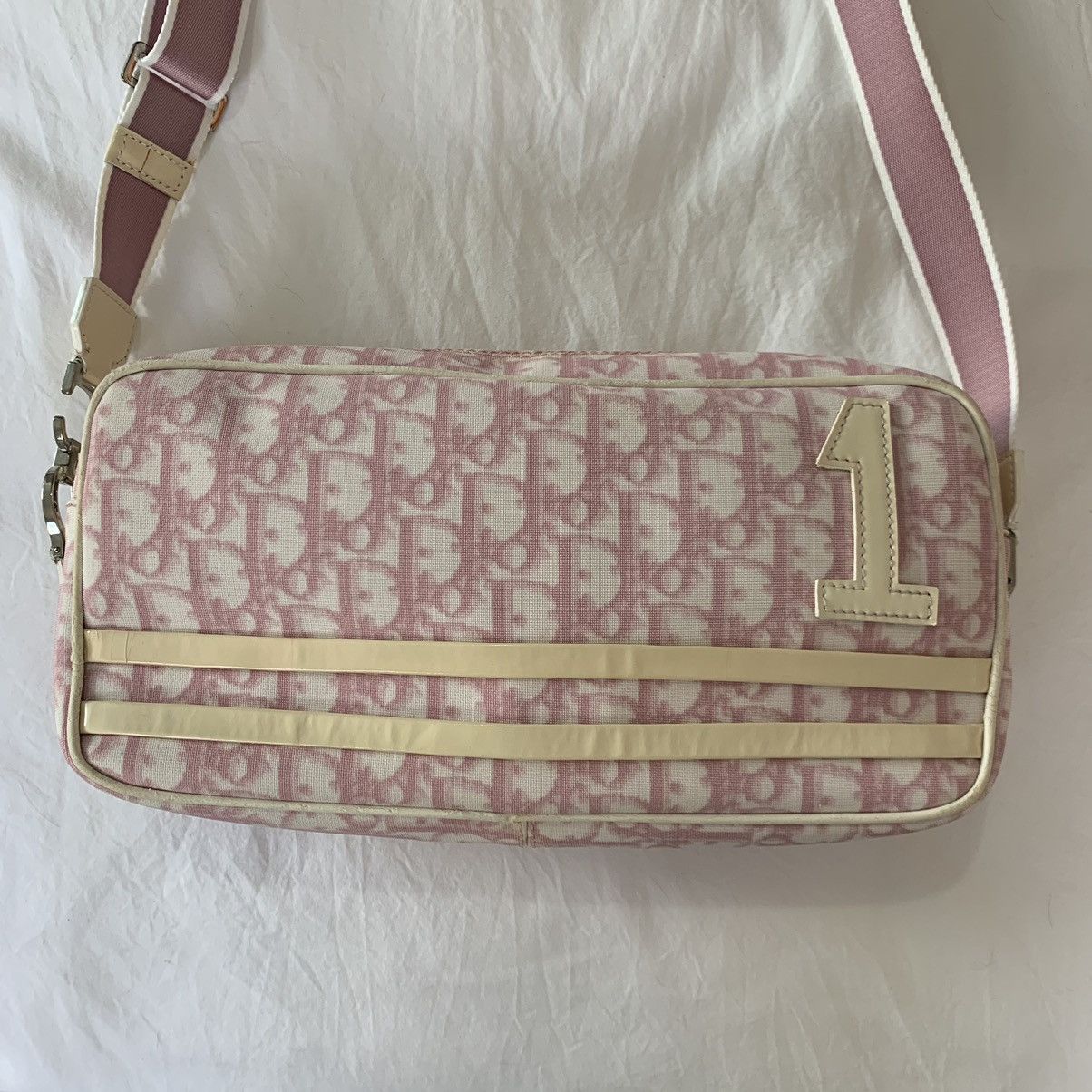 Dior Dior Trotter Monogram Shoulder Bag PINK Size ONE SIZE - 13 Thumbnail