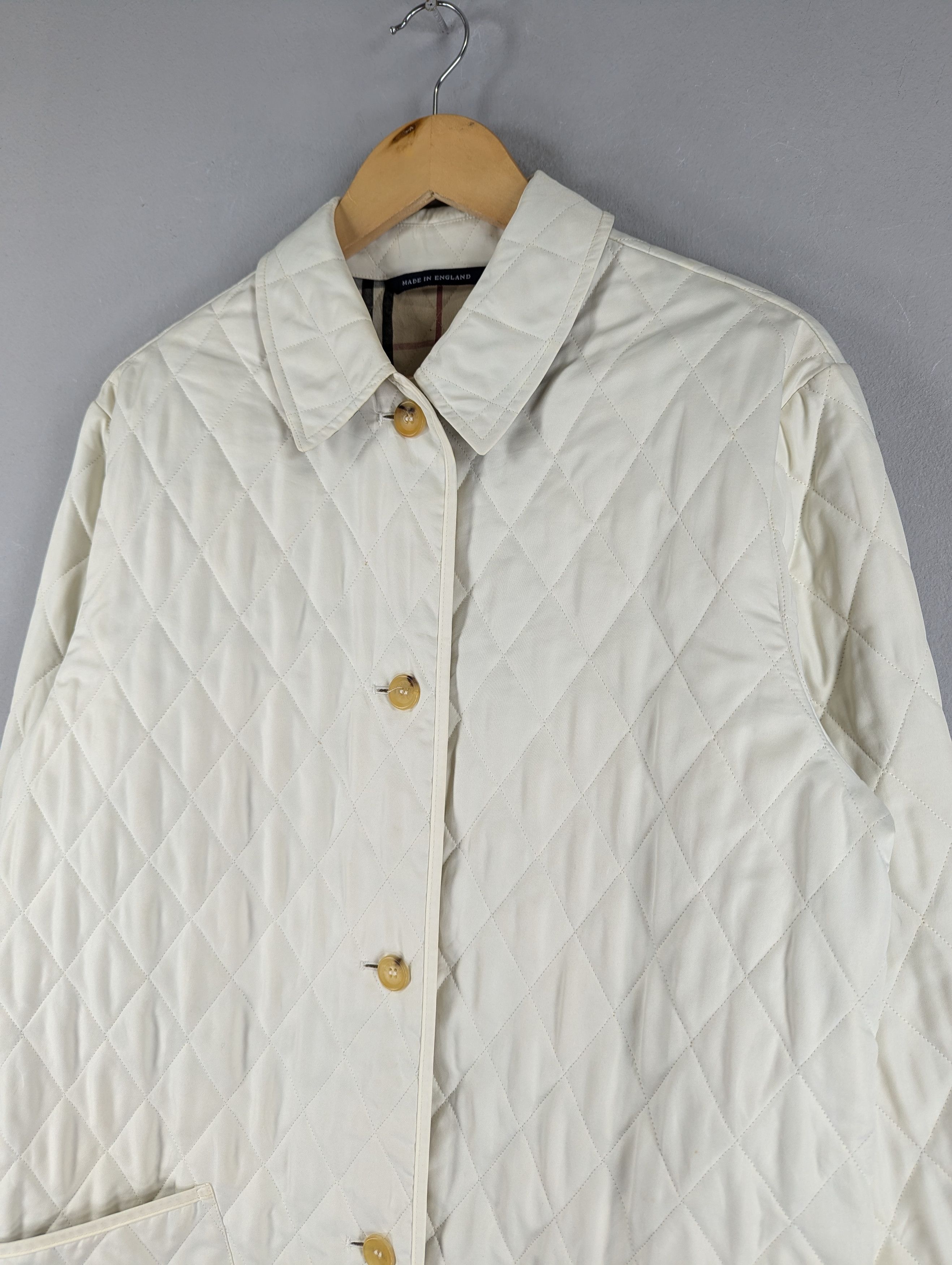 Burberry Vintage Burberry London Quilted Button Ups Jacket Size L / US 10 / IT 46 - 7 Thumbnail