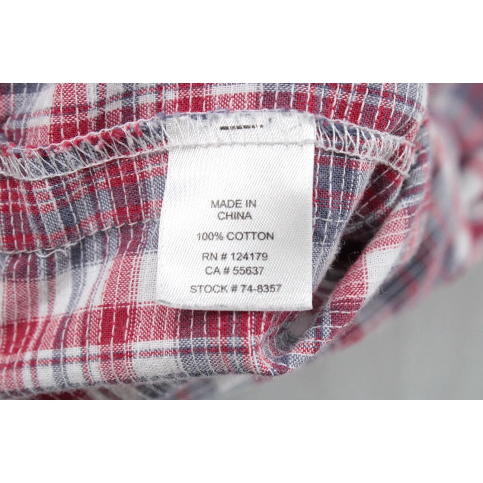 Johnston & Murphy VINTAGE Johnston & Murphy Shirt Men's XXL Red Plaid Short Sleeve Button Up Casual Friday Size US XXL / EU 58 / 5 - 7 Thumbnail