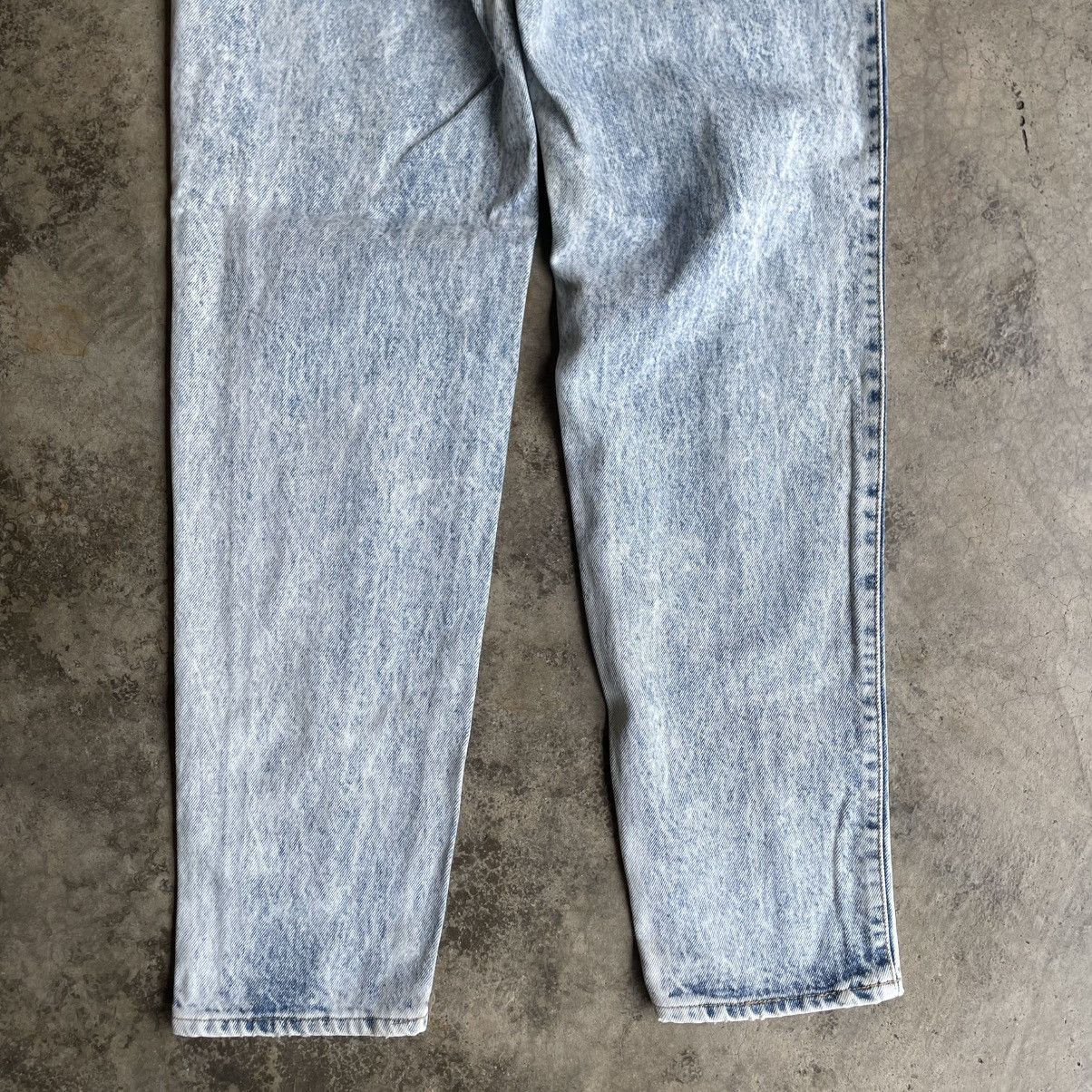 Big John 🔥80s Big John Blend Stoned Washed Distress Denim Jeans Size US 28 / EU 44 - 6 Thumbnail