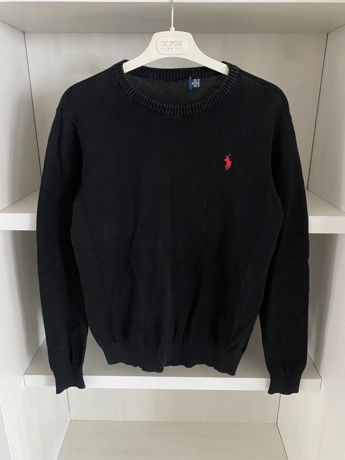 Polo Ralph Lauren Vintage Polo Ralph Lauren Sweater M Size Balck Size US S / EU 44-46 / 1 - 1 Thumbnail