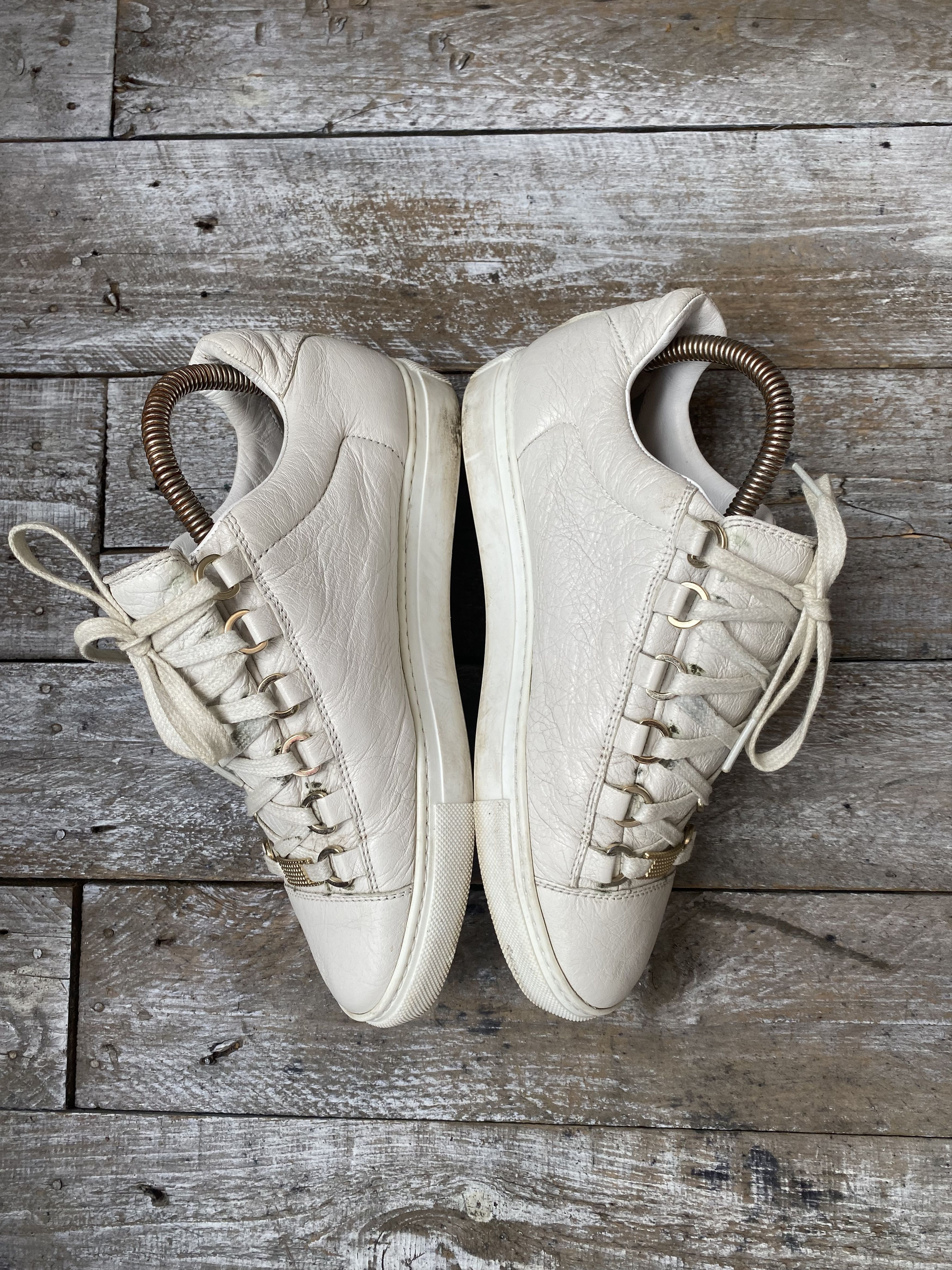 Balenciaga Balenciaga arena white low-top sneakers sz 36 Size US 6 / IT 36 - 13 Thumbnail
