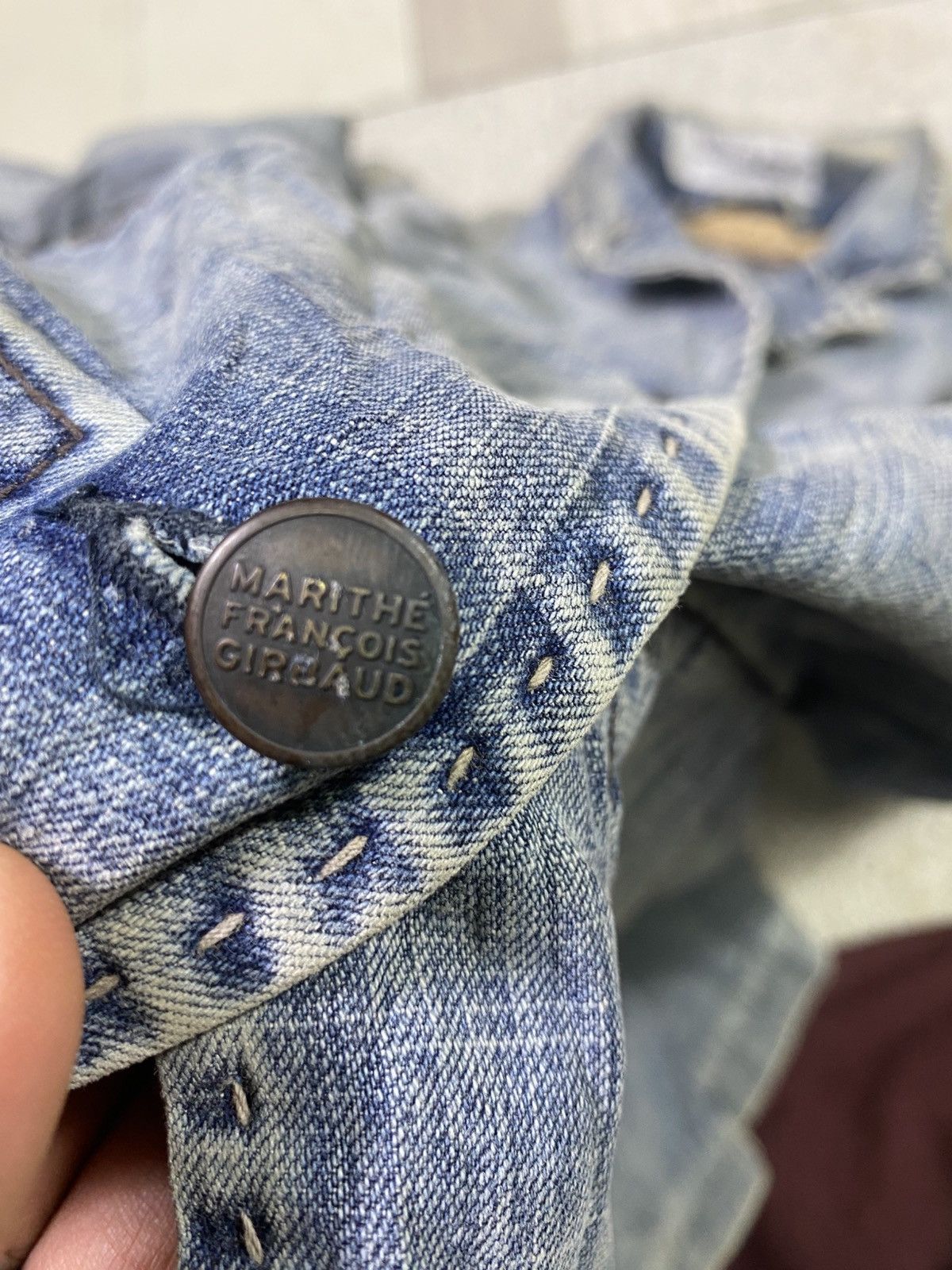 Marithe + Francois Girbaud Marithe francois girbaud size s distressed denim Size S / US 4 / IT 40 - 6 Thumbnail