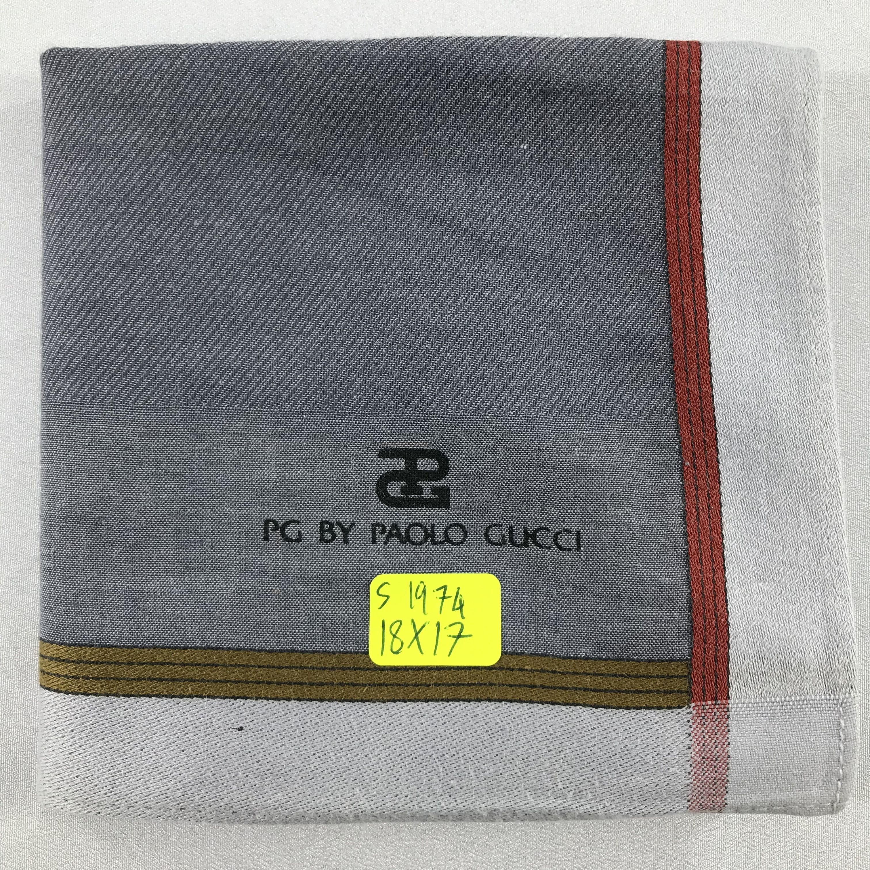 Paolo Gucci × Vintage Paolo Gucci Bandana / Handkerchief / Neckerchief - S1974 Size ONE SIZE - 5 Thumbnail