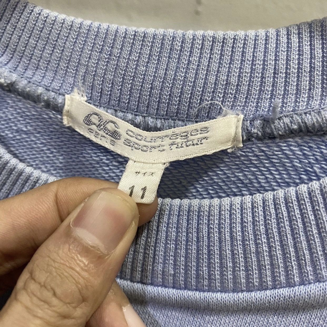 Andre Courreges × Courreges × Vintage VINTAGE COURREGES SPORT FUTUR SWEATSHIRT EMBROIDERY LOGO Size US XS / EU 42 / 0 - 4 Thumbnail