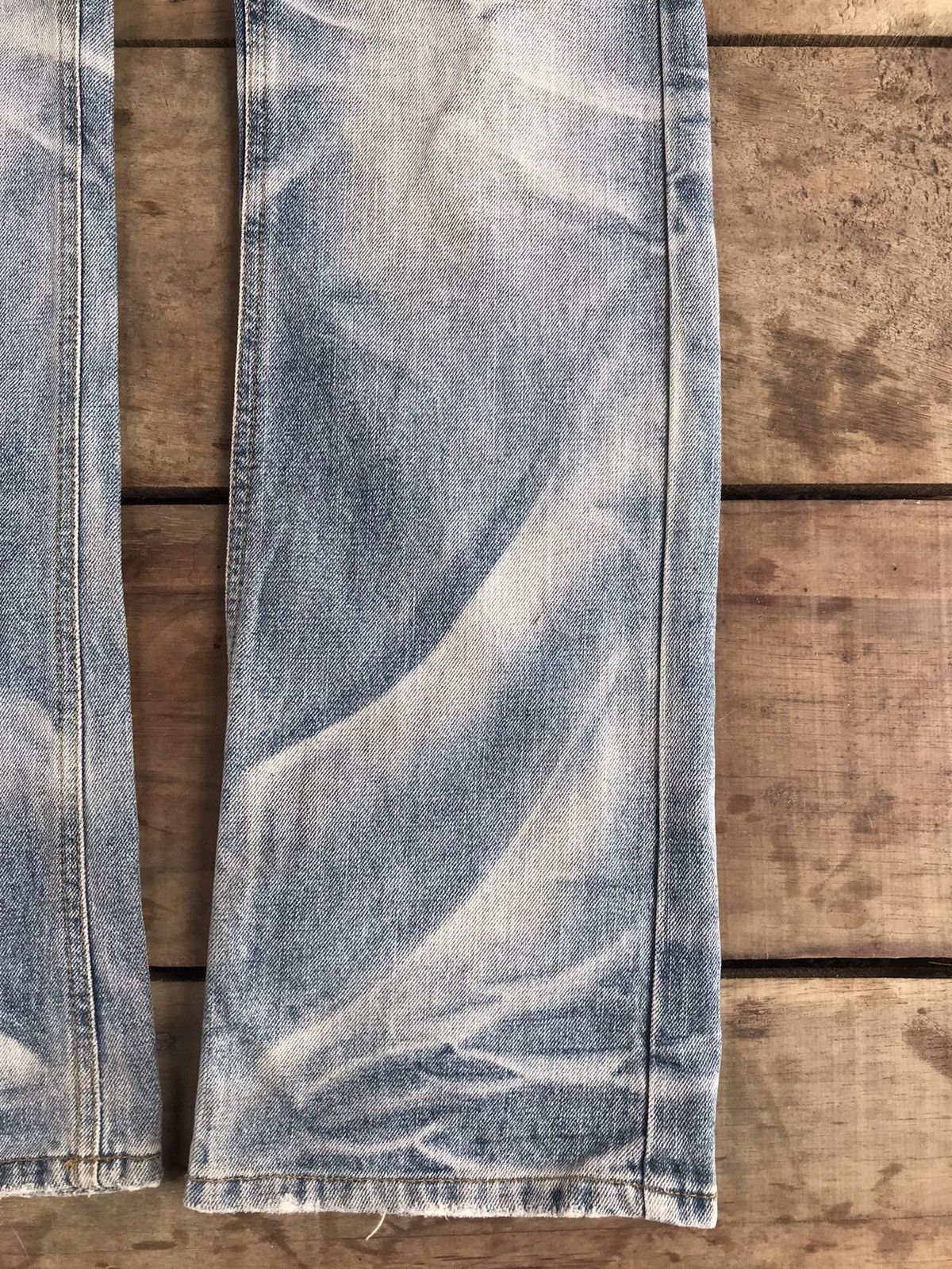 Seditionaries 💥FLARE💥90s STYLE IMPROVES SICK FADES DISTRESSED DENIM F394 Size US 32 / EU 48 - 8 Thumbnail