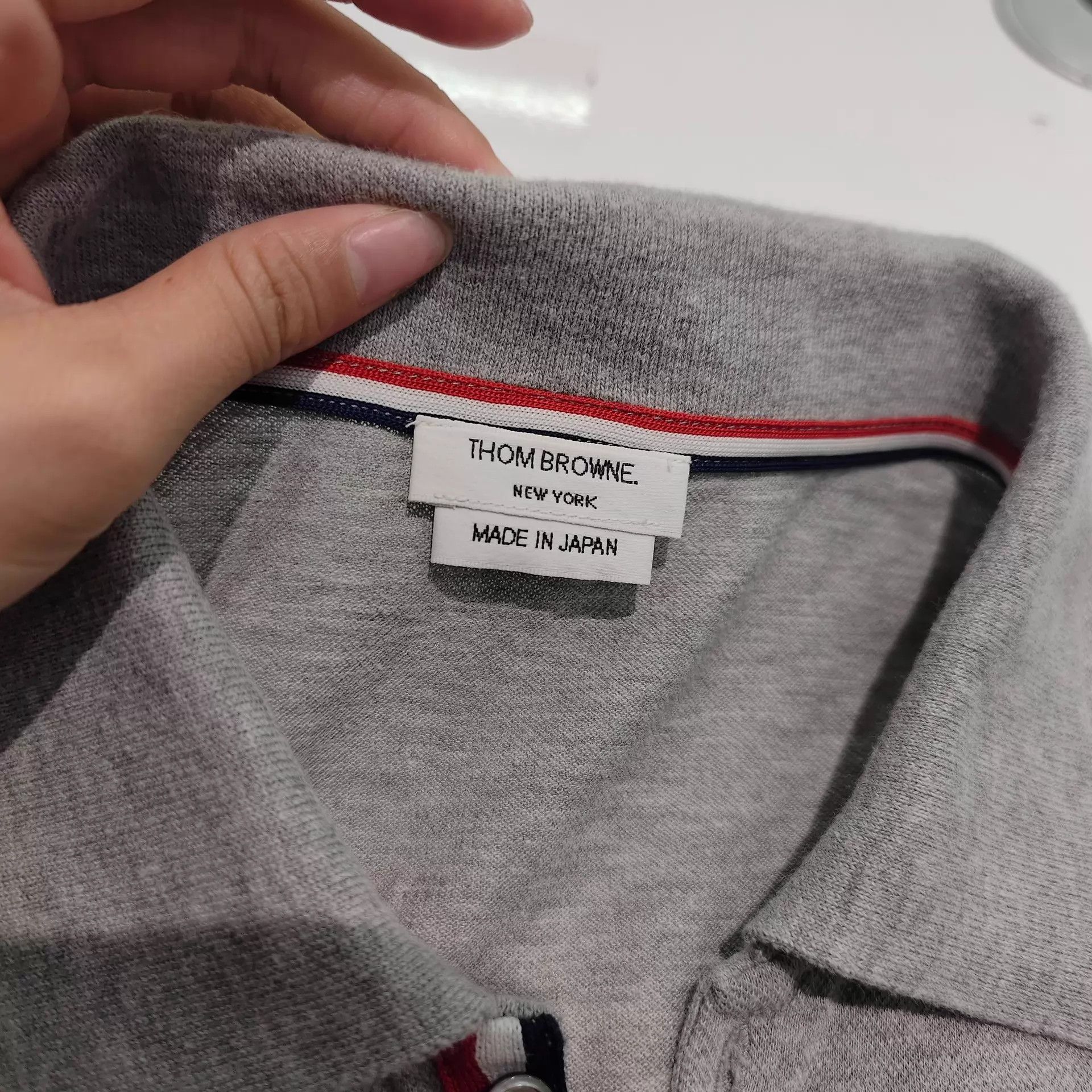Thom Browne Thom Browne 99 new short sleeve polo size 0 Size US XS / EU 42 / 0 - 4 Thumbnail