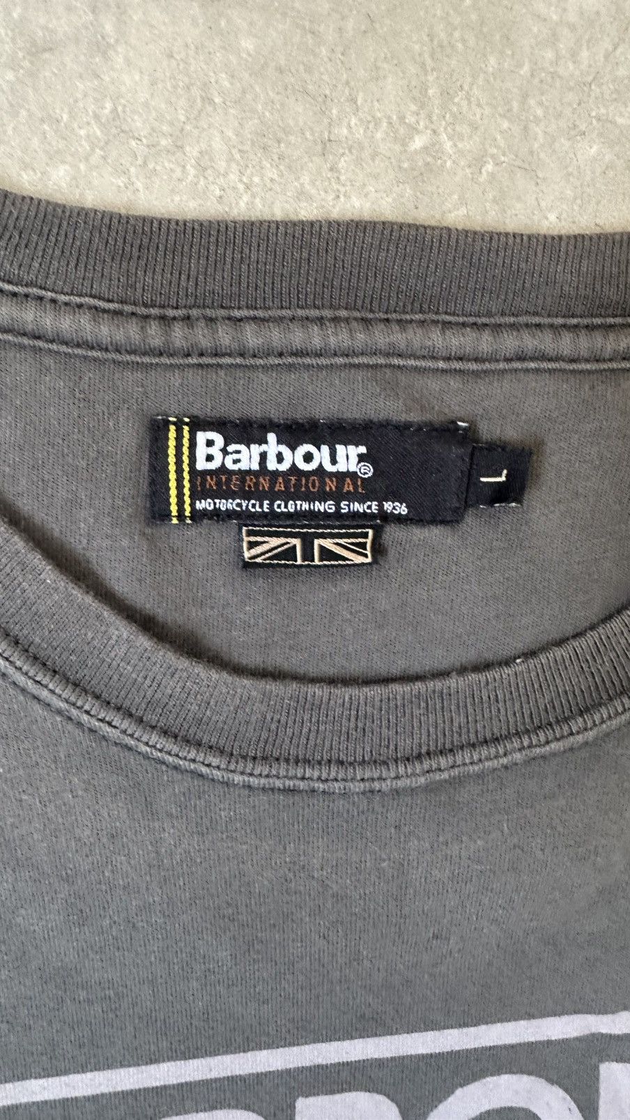 Barbour VINTAGE BARBOUR INTERNATIONAL MOTORCYCLE CLOTHING TEE Size US M / EU 48-50 / 2 - 4 Thumbnail