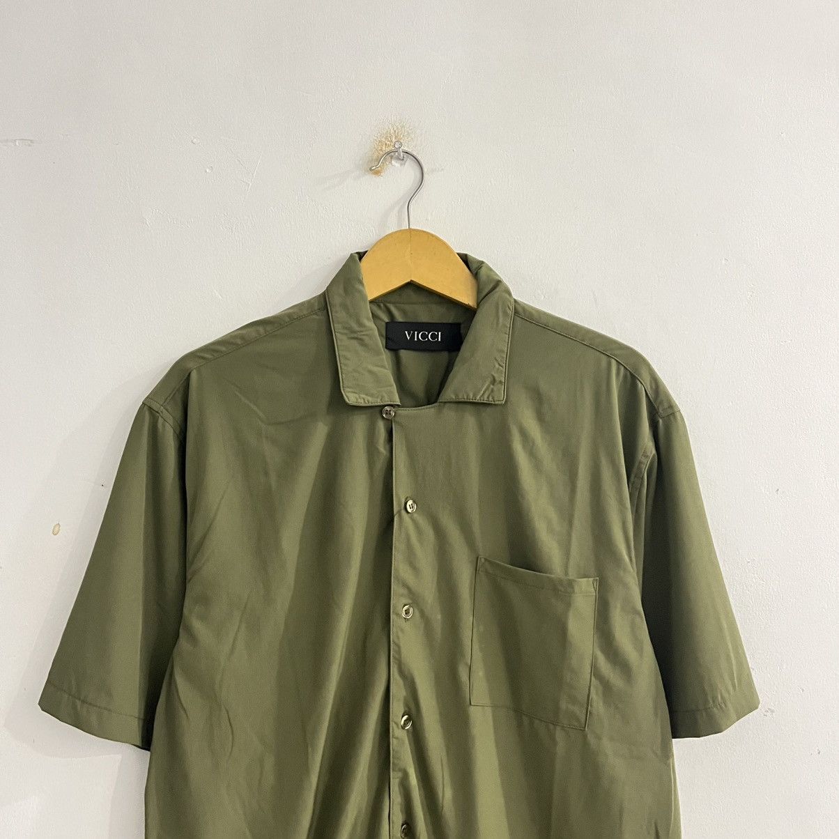 Japanese Brand Vicci SS Button Up Size US L / EU 52-54 / 3 - 2 Thumbnail