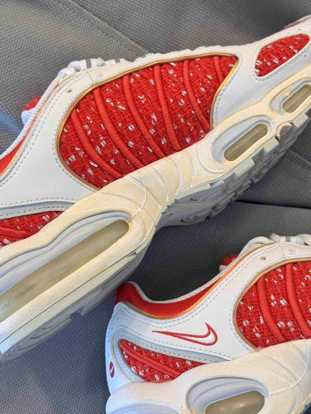 Nike × Supreme Nike Air Max Tailwind 4 x Supreme Shoes Size US 9 / EU 42 - 12 Thumbnail