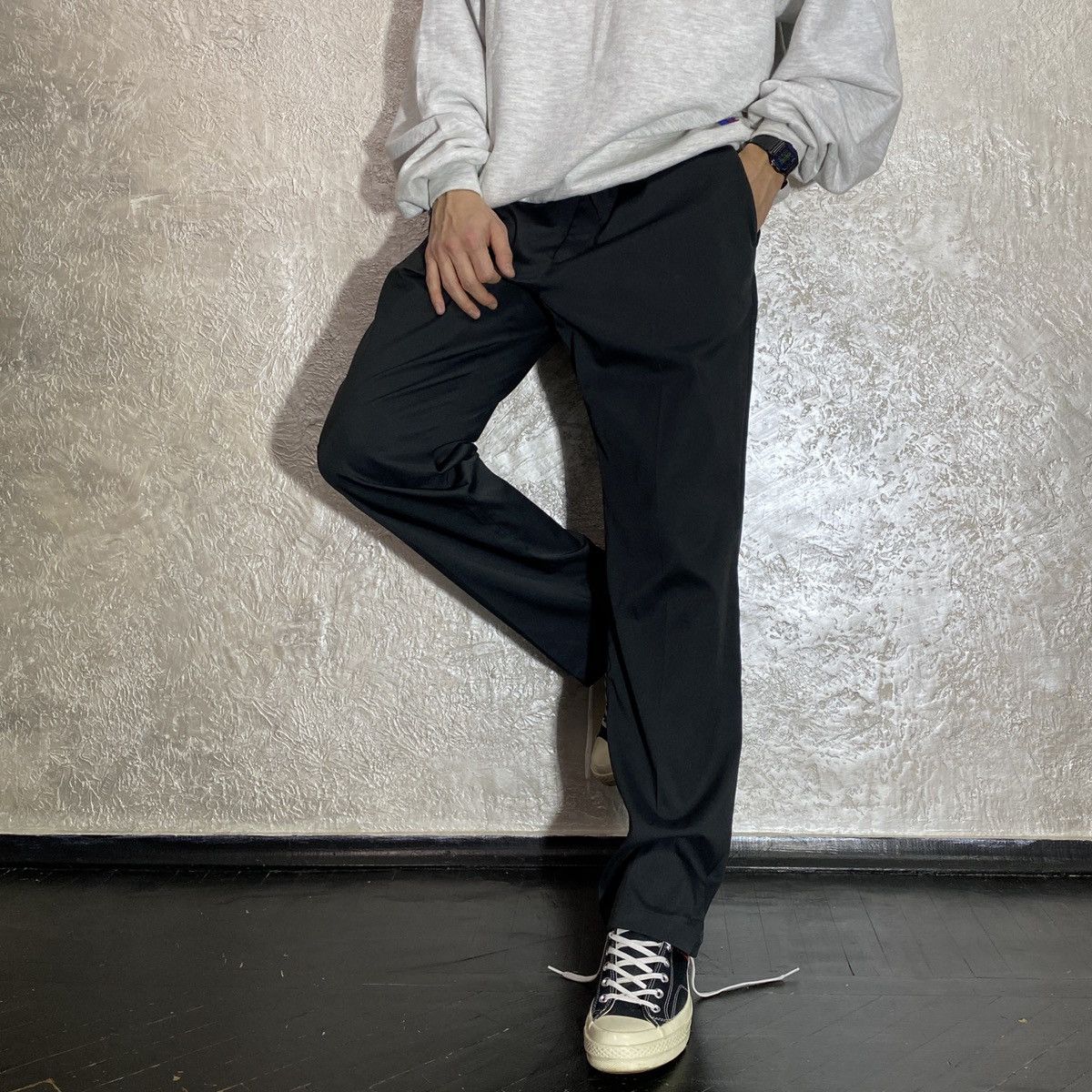 Nike × Vintage Y2K Nike Golf Wet Asphalt Vintage Straight Trousers Pant 00s Size US 34 / EU 50 - 23 Thumbnail
