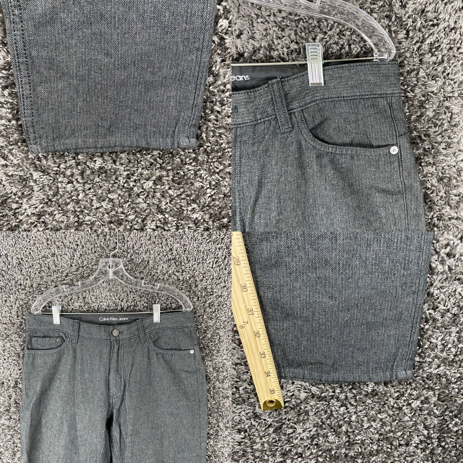 Calvin Klein Calvin Klein Gray Chino Pants Men's 34x34 Regular Size US 34 / EU 50 - 2 Thumbnail