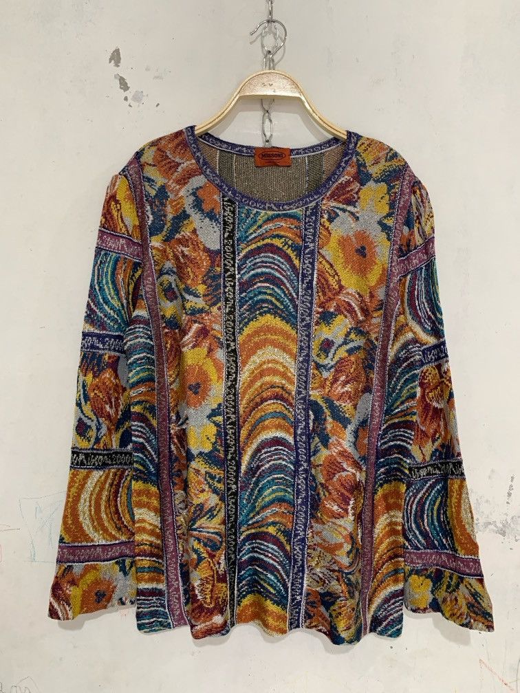 Missoni Missoni 3d flower viscose knitwear Size M / US 6-8 / IT 42-44 - 1 Thumbnail