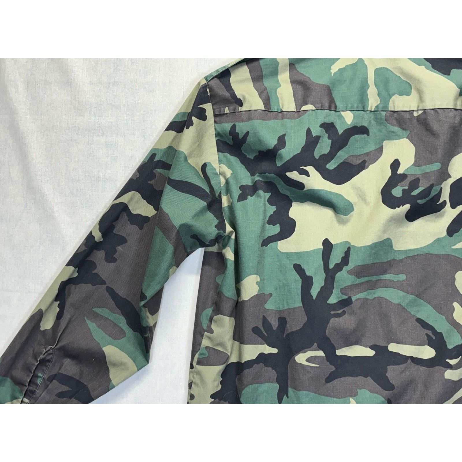 The Unbranded Brand Vintage Gung Ho Sz L Green Camo Military Button Shirt Size US M / EU 48-50 / 2 - 16 Thumbnail