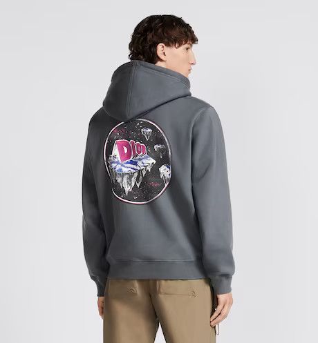 Dior DIOR HOODIE MONOGRAM CD LOGO ZIP FULL 393J691A0531_C889