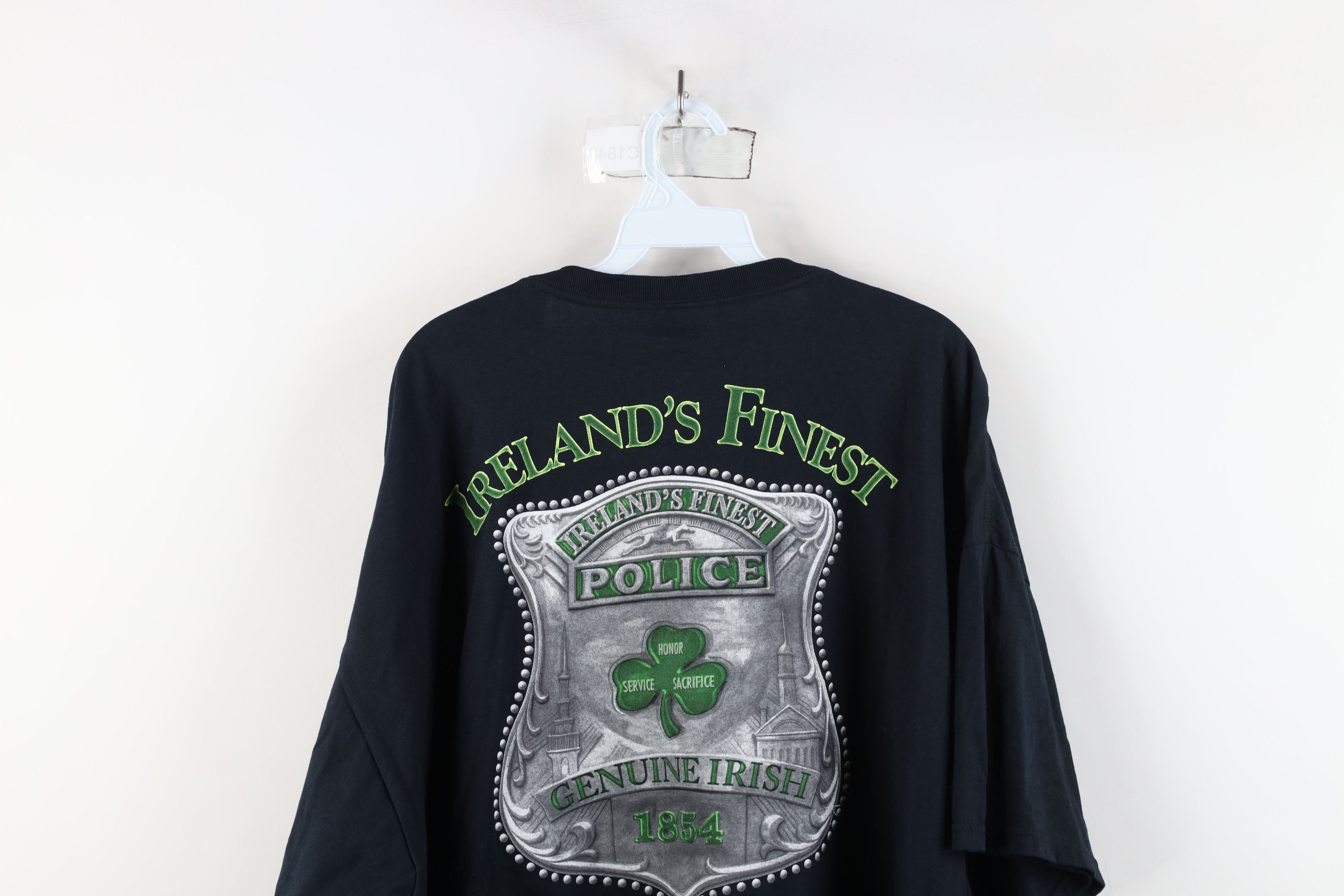 Vintage Deadstock Vintage Streetwear Police Garda Siochana T-Shirt Size US XXL / EU 58 / 5 - 10 Thumbnail