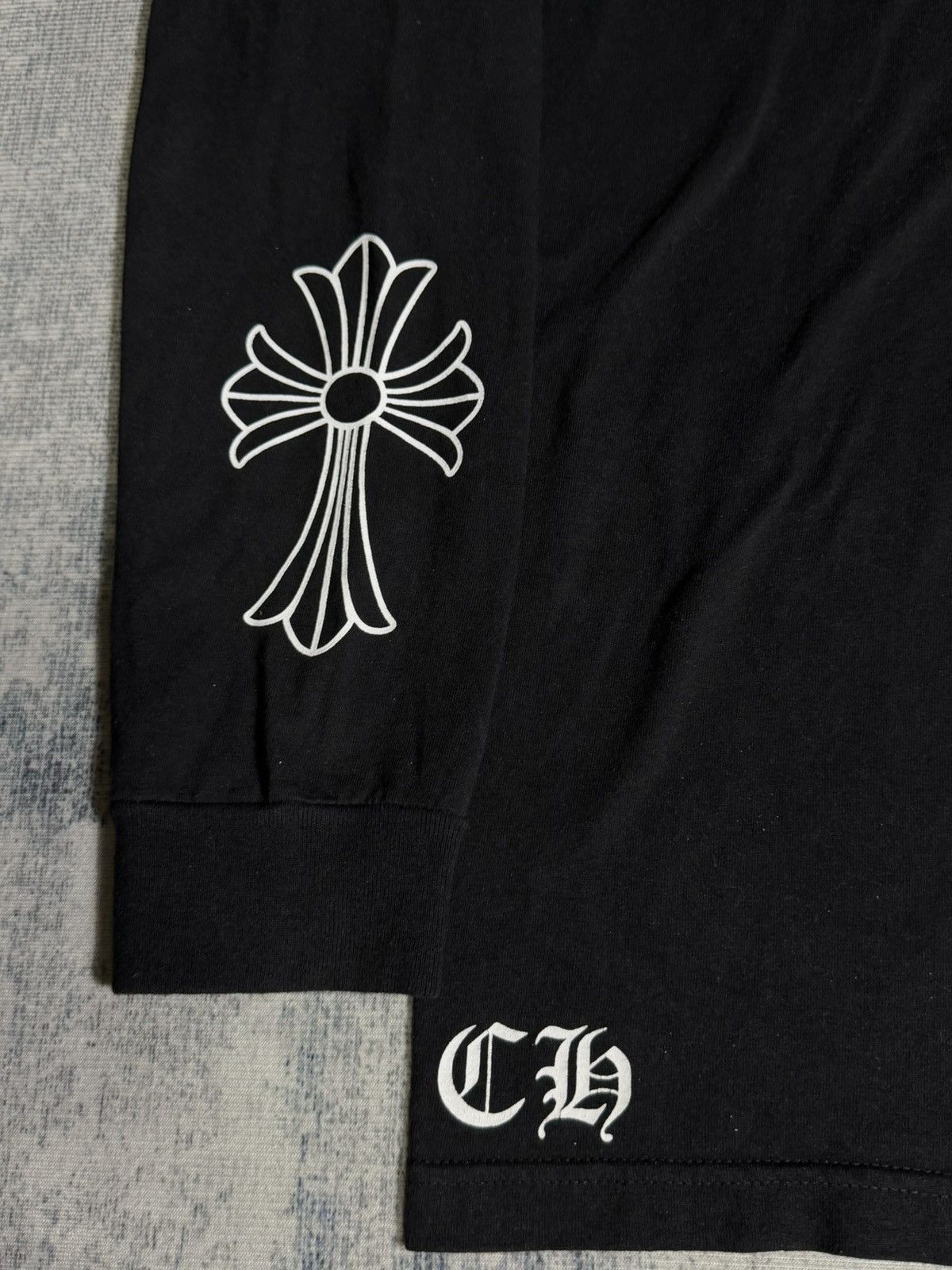 Chrome Hearts 2010s Chrome Hearts Scroll Cross Sleeves Size US XL / EU 56 / 4 - 6 Thumbnail