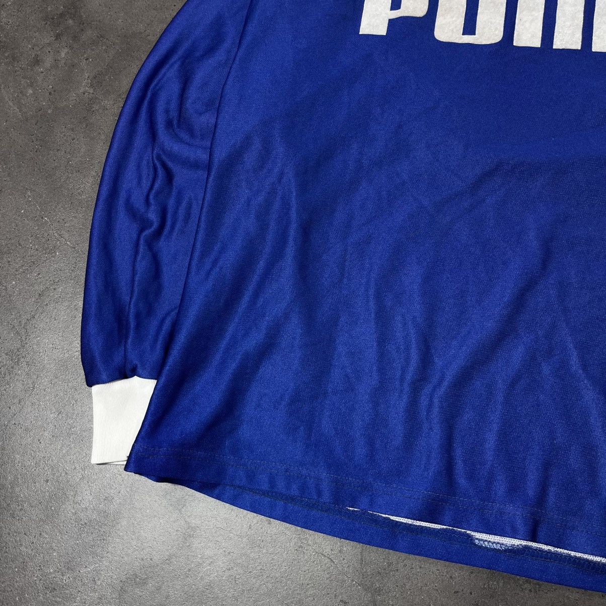 Puma Vintage 90s Puma Retro Longsleeve Blokecore Template Jersey Size US L / EU 52-54 / 3 - 6 Thumbnail
