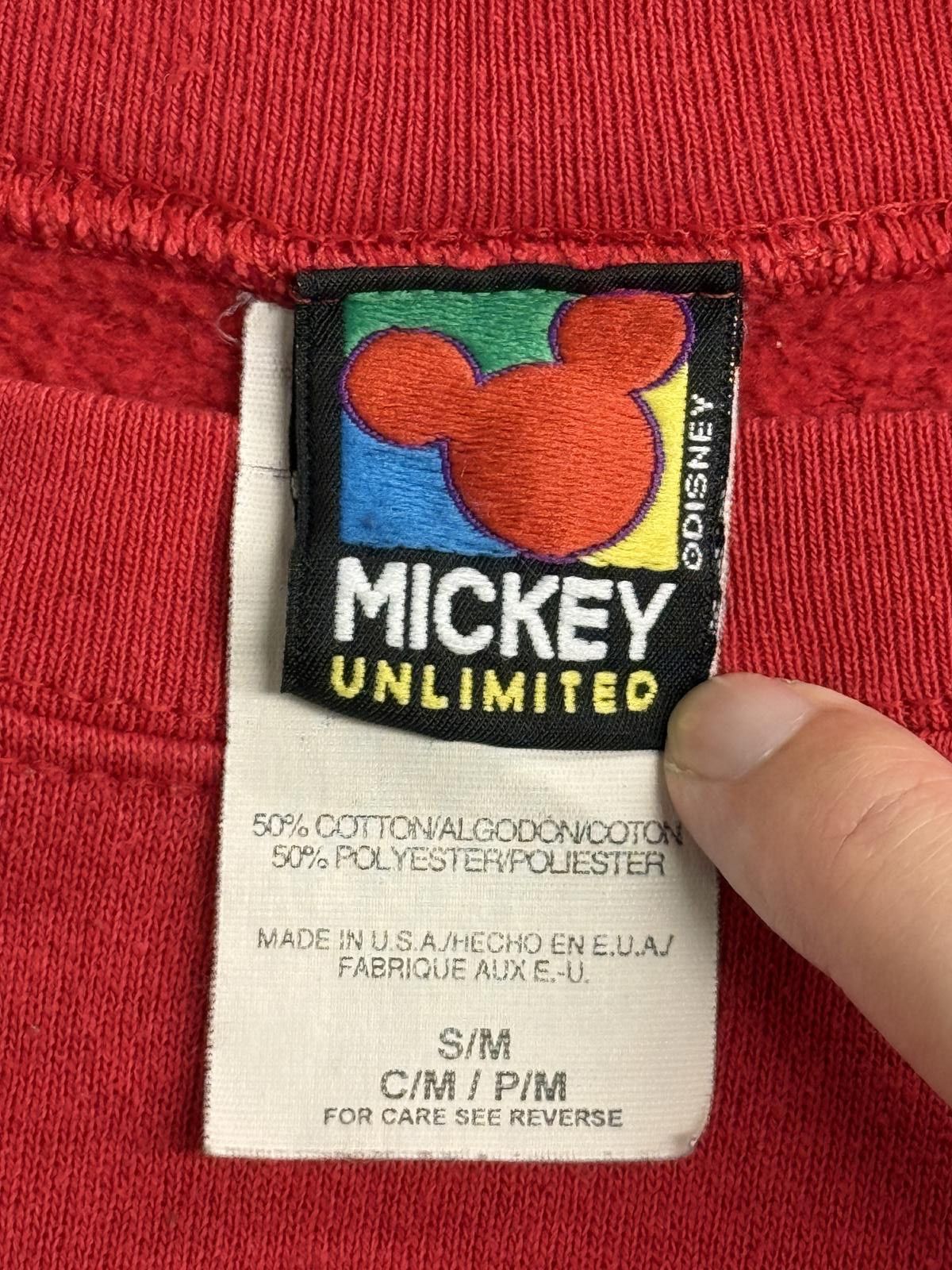 Mickey Mouse Vintage 90s Disney Mickey Pluto Computer Graphics Unlimited Size US S / EU 44-46 / 1 - 2 Thumbnail