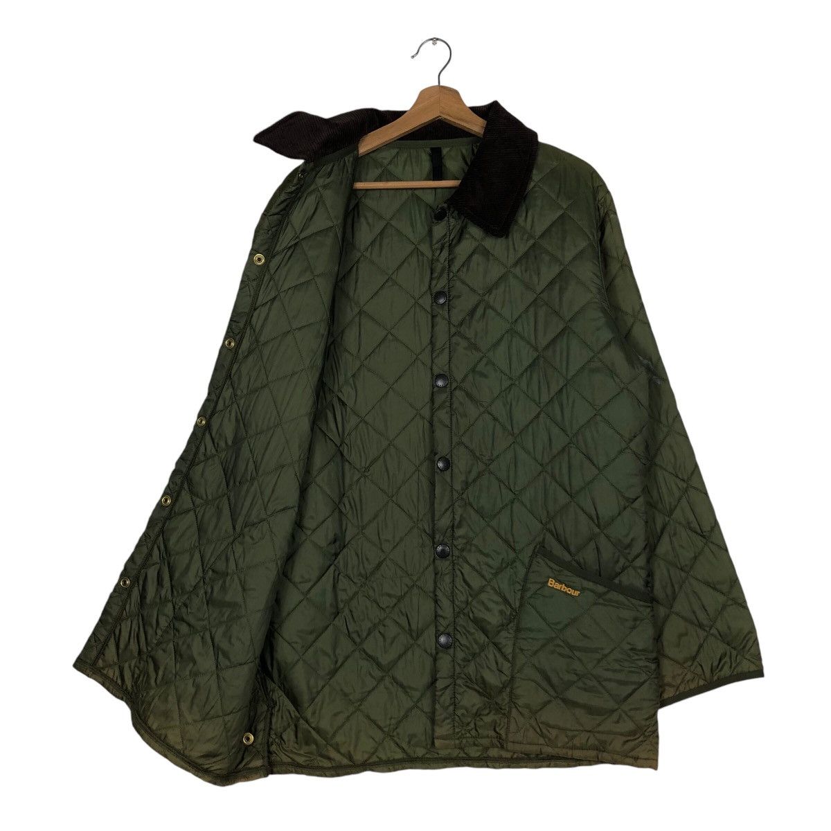 Barbour 📌Vintage Snap Button Quilted Jacket Chore Barbour Size US S / EU 44-46 / 1 - 12 Thumbnail