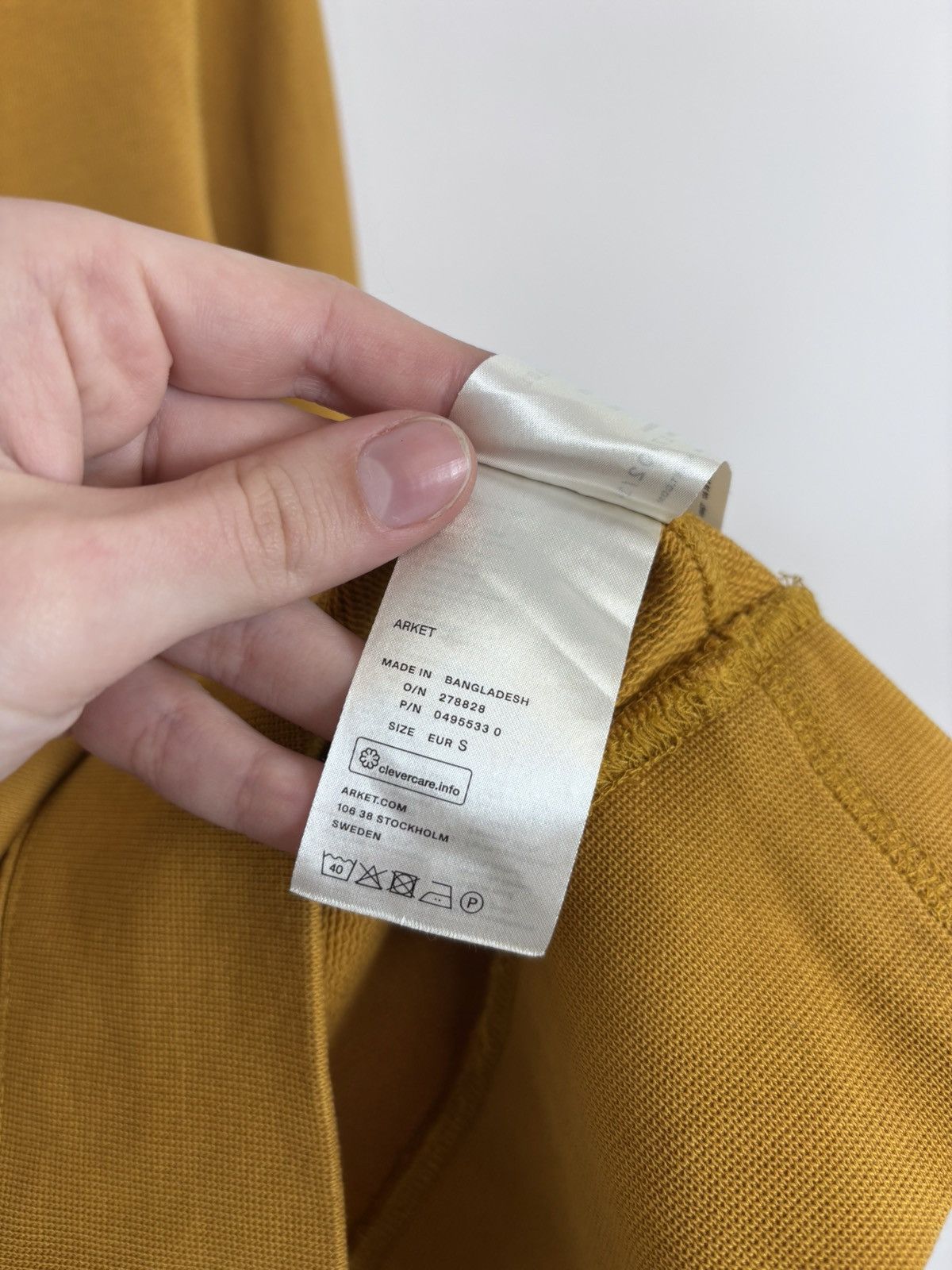 Arket Arket Men’s Mustard Orange 2014 Sweatshirt Crewneck Size US S / EU 44-46 / 1 - 15 Thumbnail