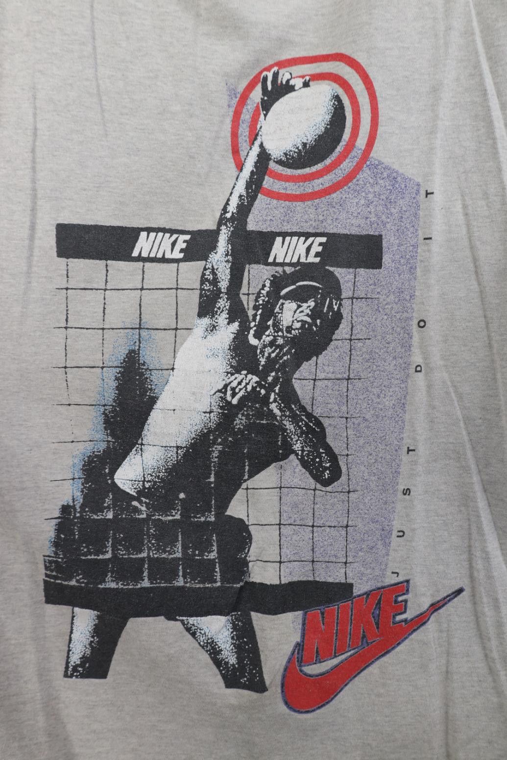 Nike Vintage 80s 90s Nike Cut Off Volleyball Beach T-Shirt USA Size US M / EU 48-50 / 2 - 10 Thumbnail