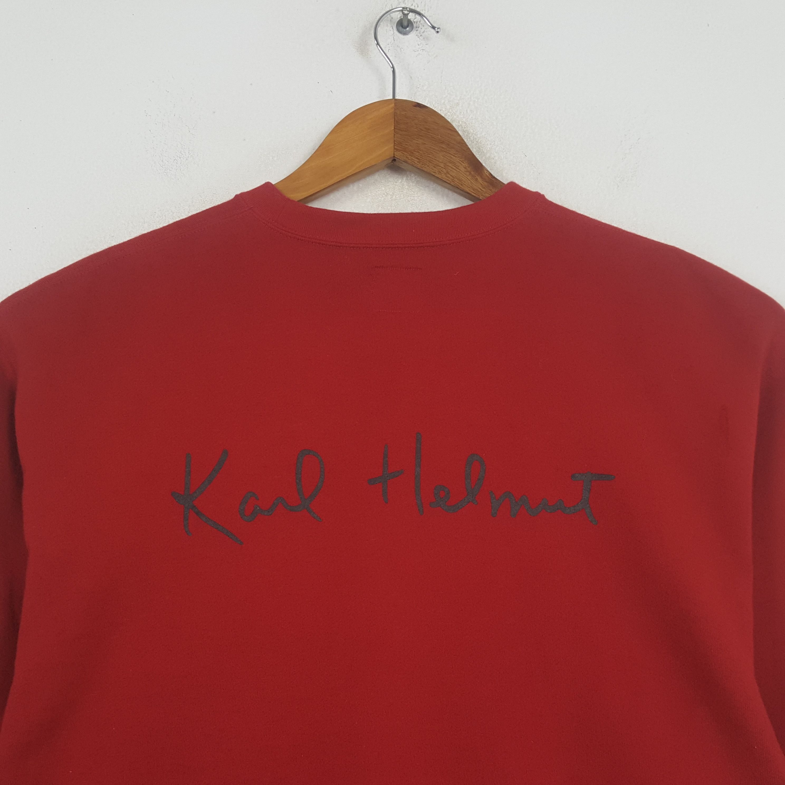 Designer × Karl Helmut × Vintage Vintage KARL HELMUT Fashion Brand Sweatshirt C295N3 Size US M / EU 48-50 / 2 - 4 Thumbnail