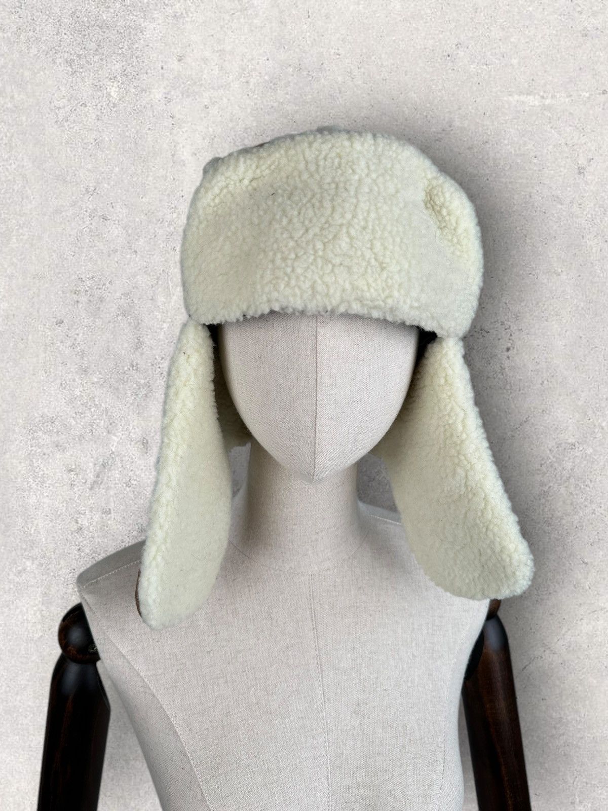 Vintage Aviator Fur Mohair Ushanka Hat Vintage Y2k Size ONE SIZE - 1 Thumbnail
