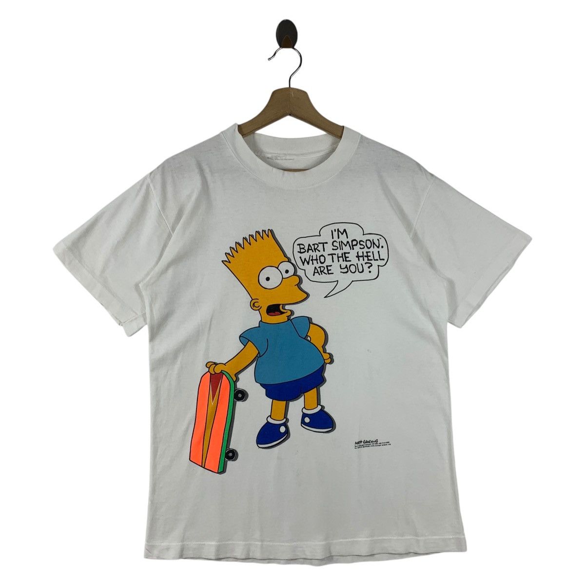 Cartoon Network × Vintage Vintage BART SIMPSON play skate printed tee Size US M / EU 48-50 / 2 - 1 Thumbnail